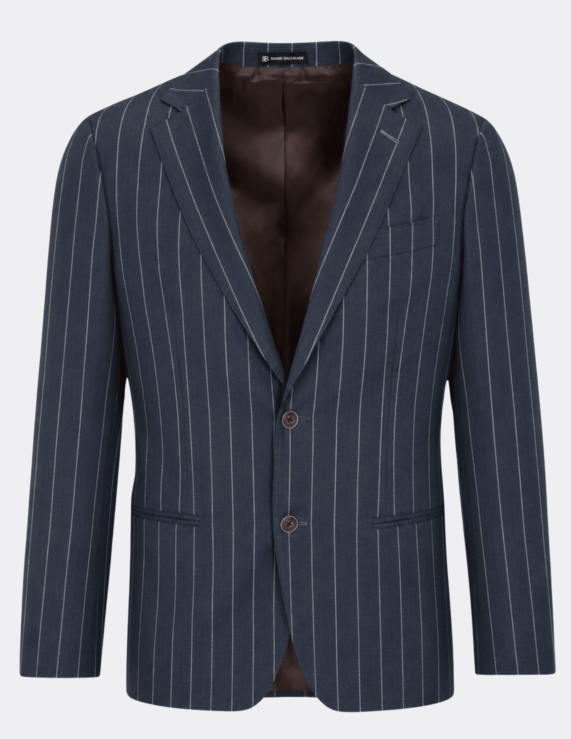Provence Navy Stripe Suit