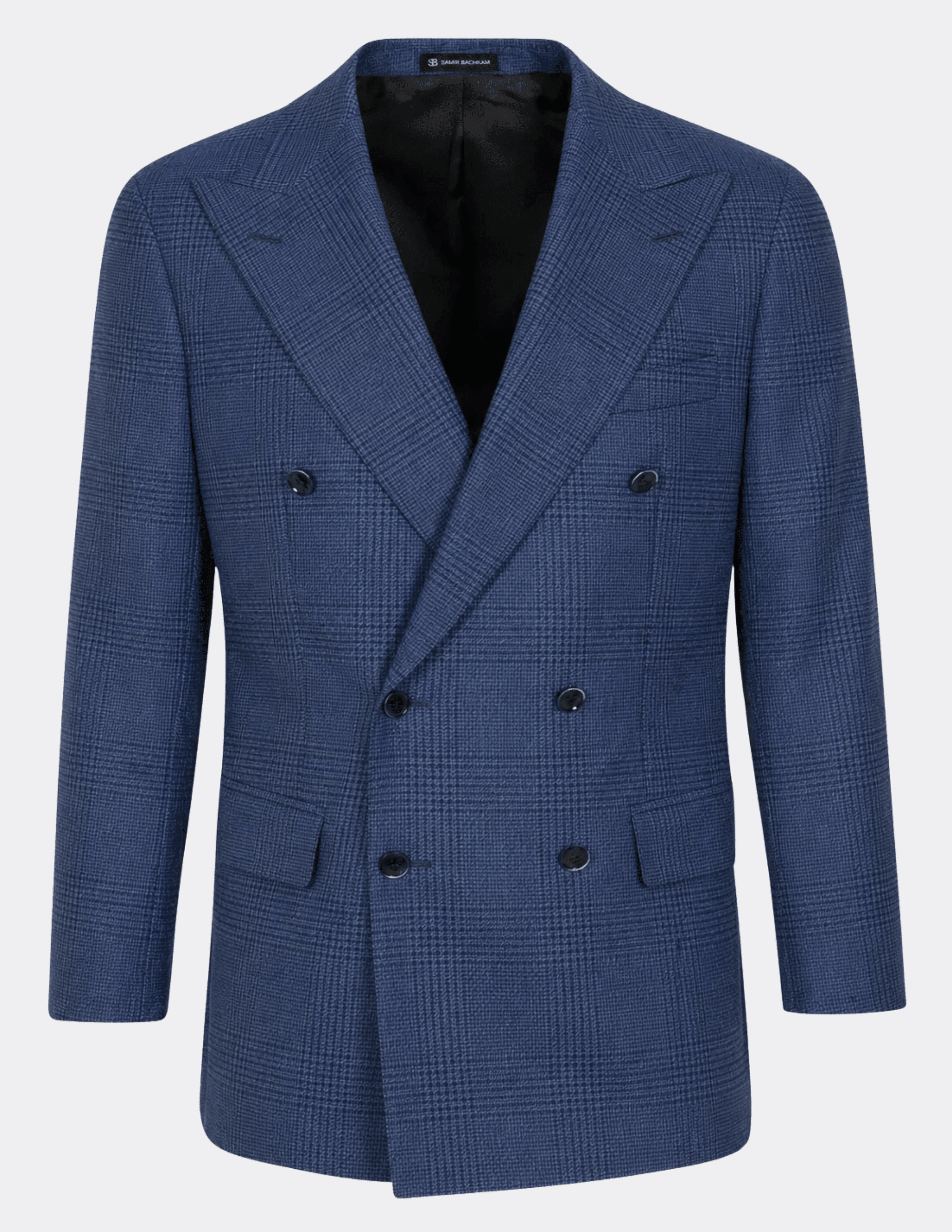 Ravello Blue Double Breasted Suit - Samir Bachkami