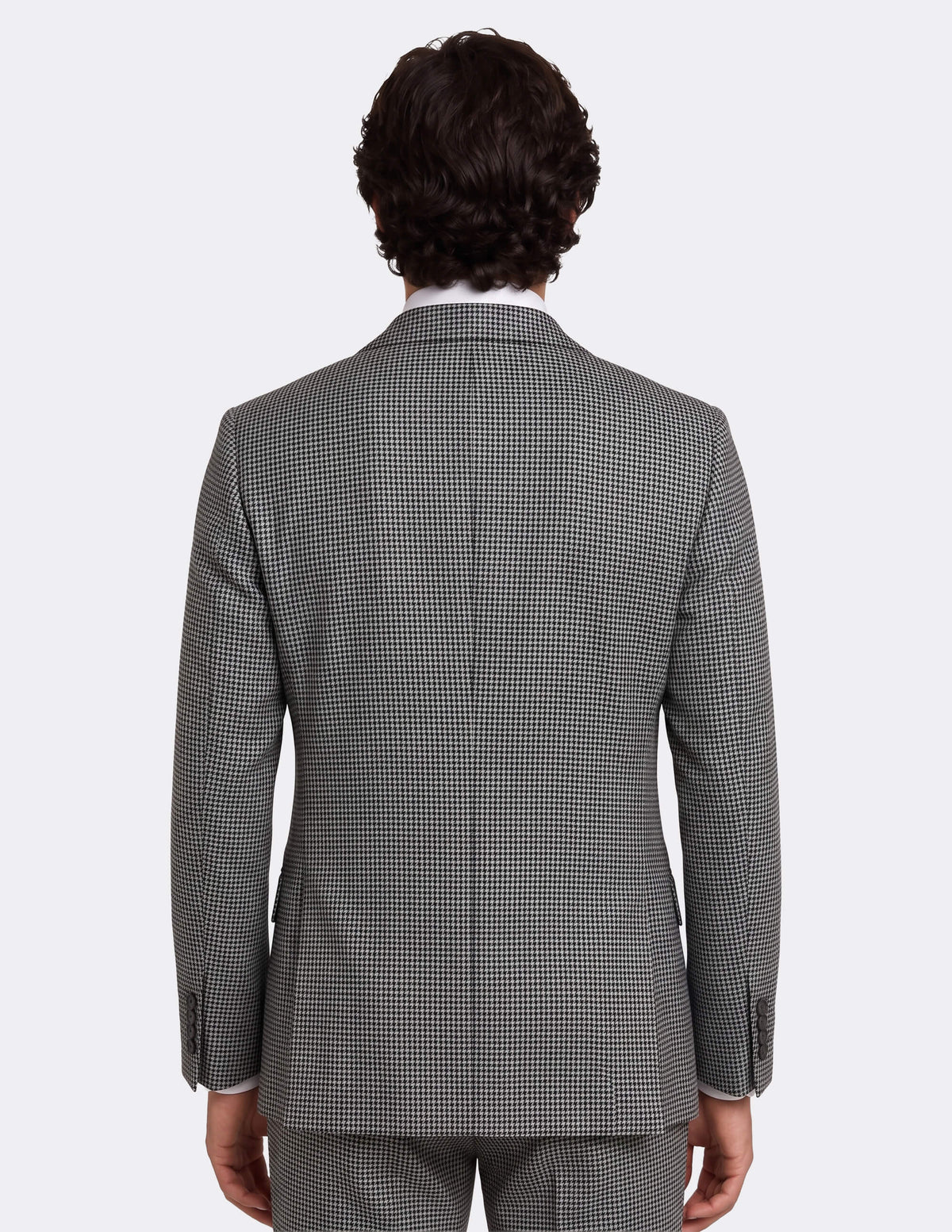 Savile Houndstooth Double Breasted Suit - Samir Bachkami
