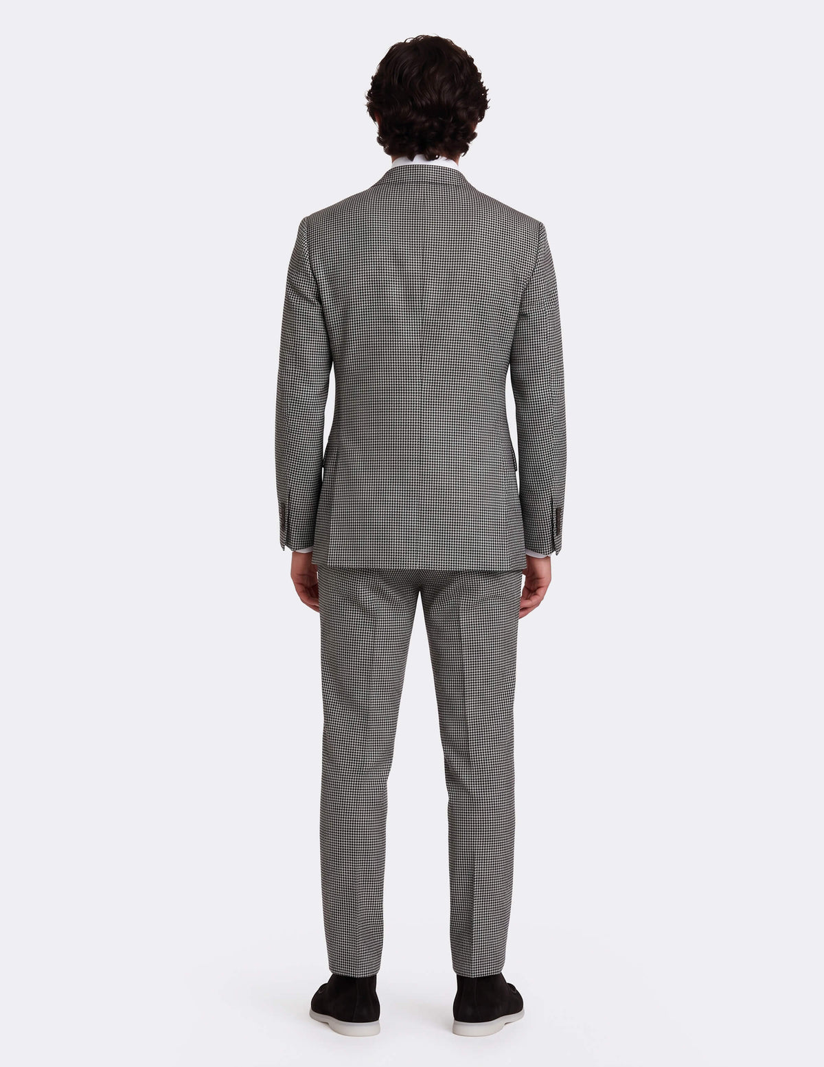 Savile Houndstooth Double Breasted Suit - Samir Bachkami