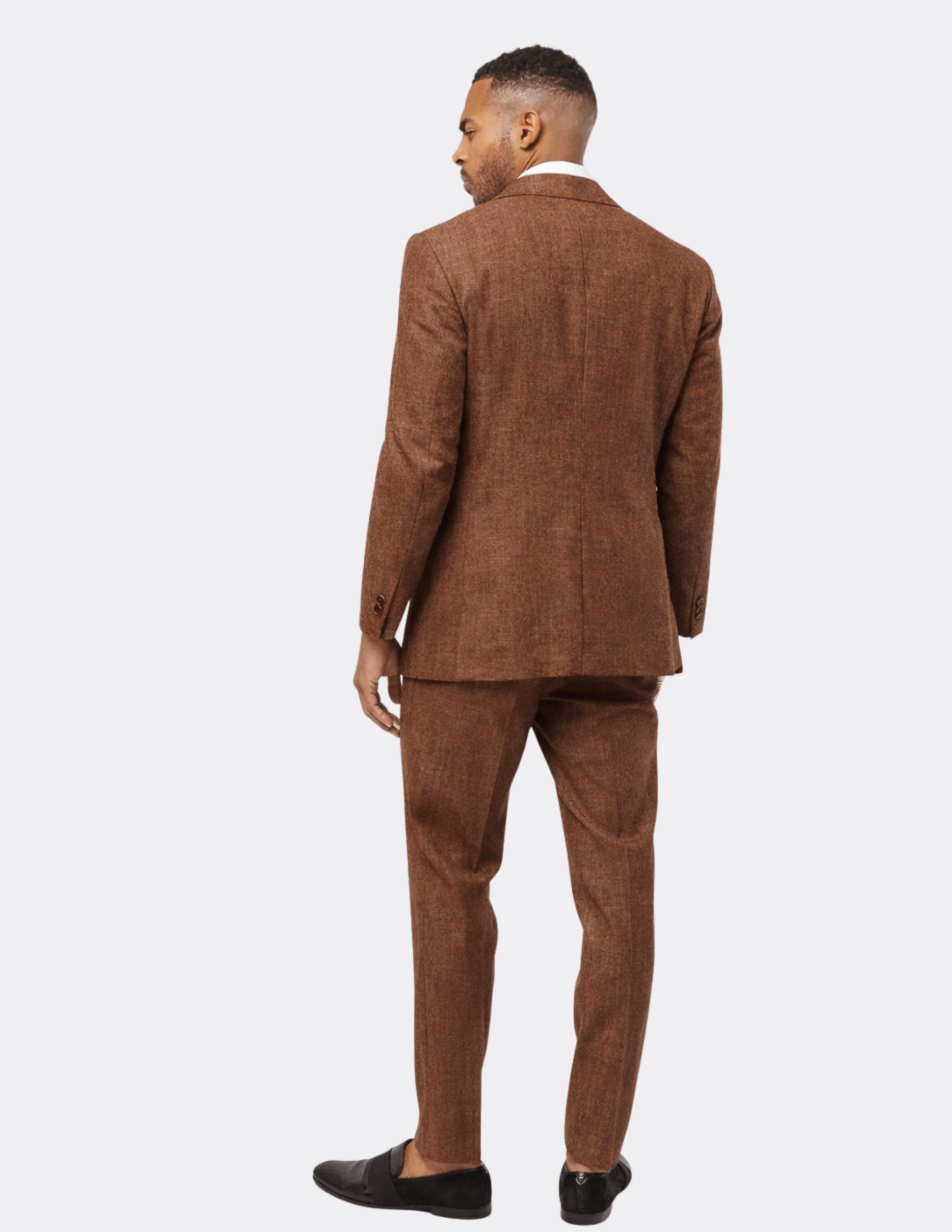Siena Rust Double Breasted Suit - Samir Bachkami