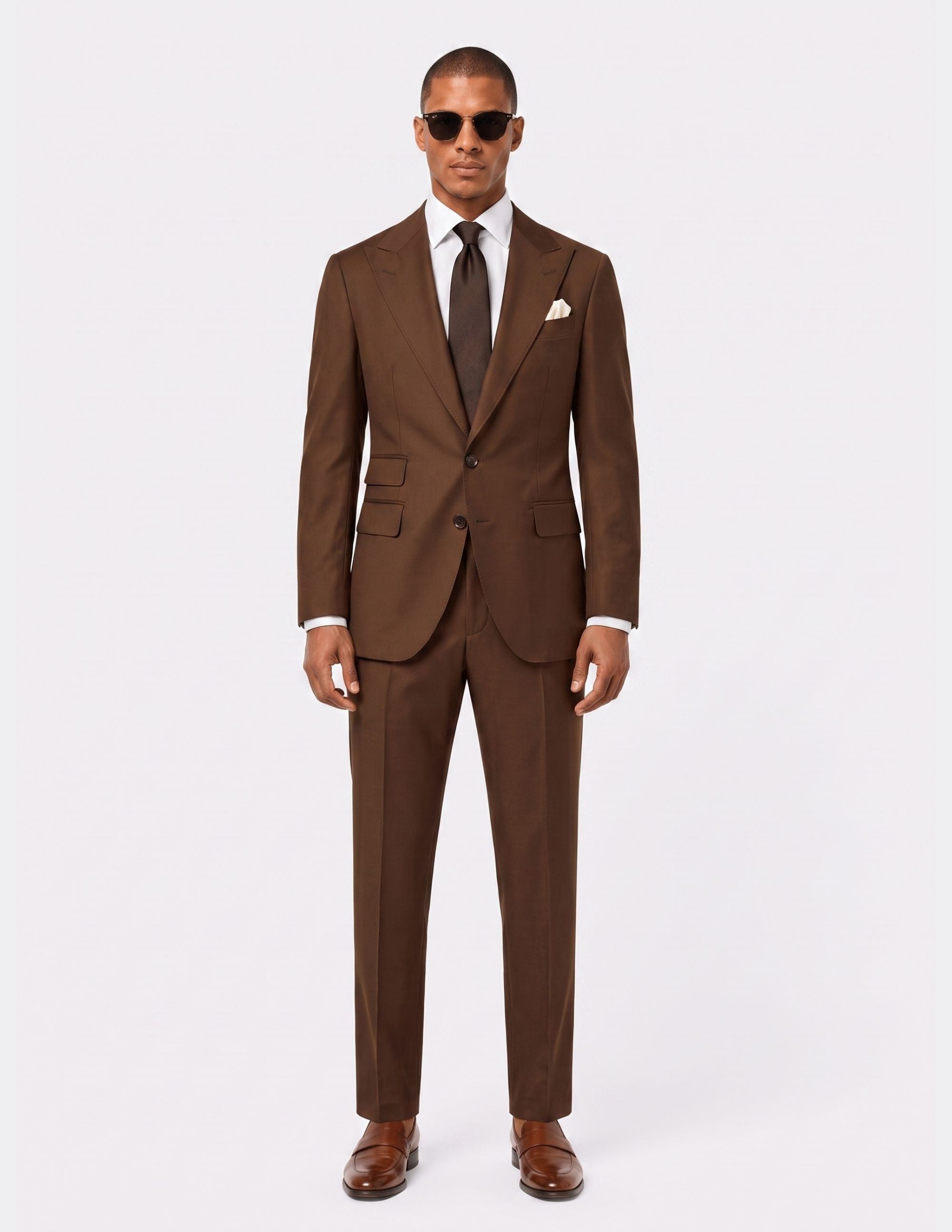 Terra di Noce Single-Breasted Suit - Samir Bachkami
