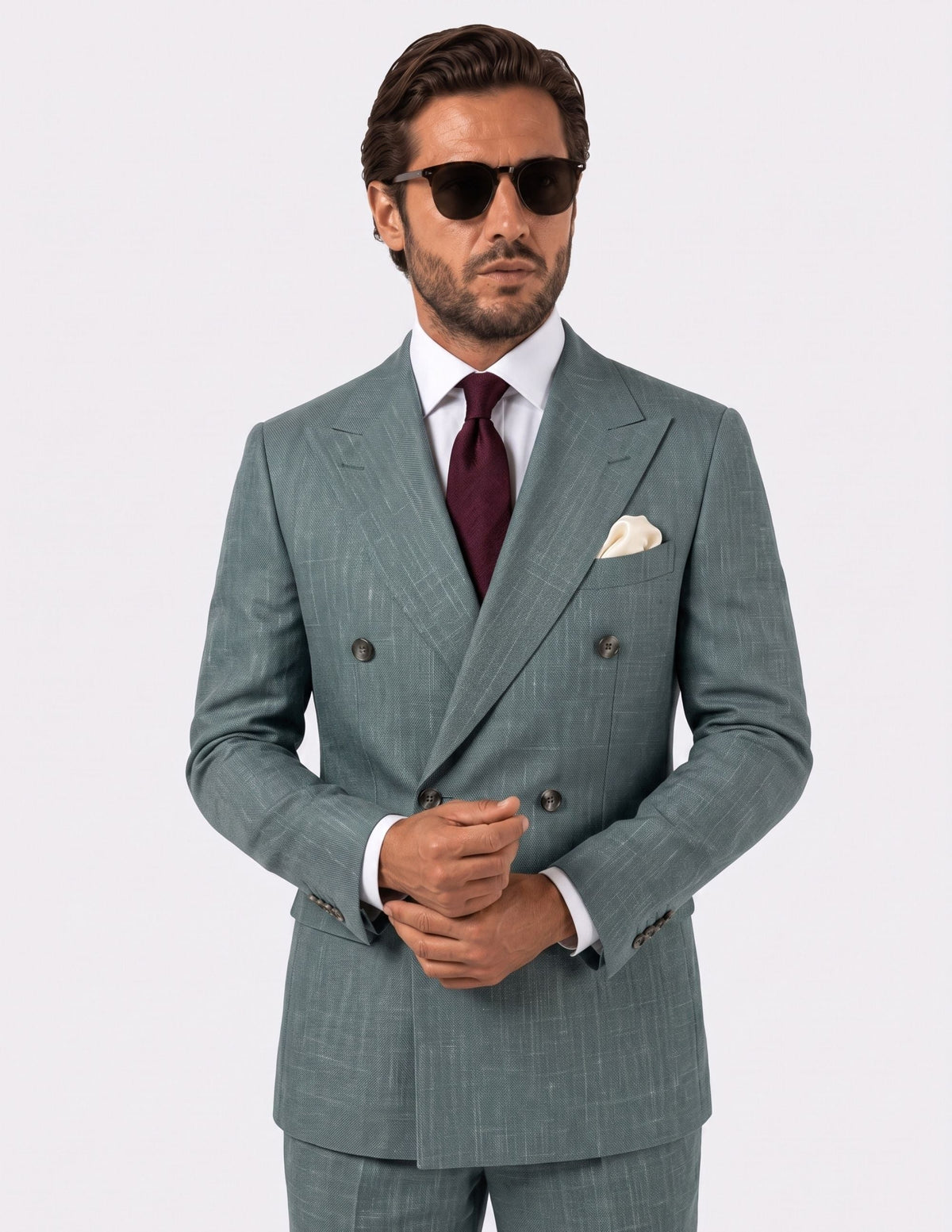 The Alvesso Sage Double-Breasted Suit - Samir Bachkami