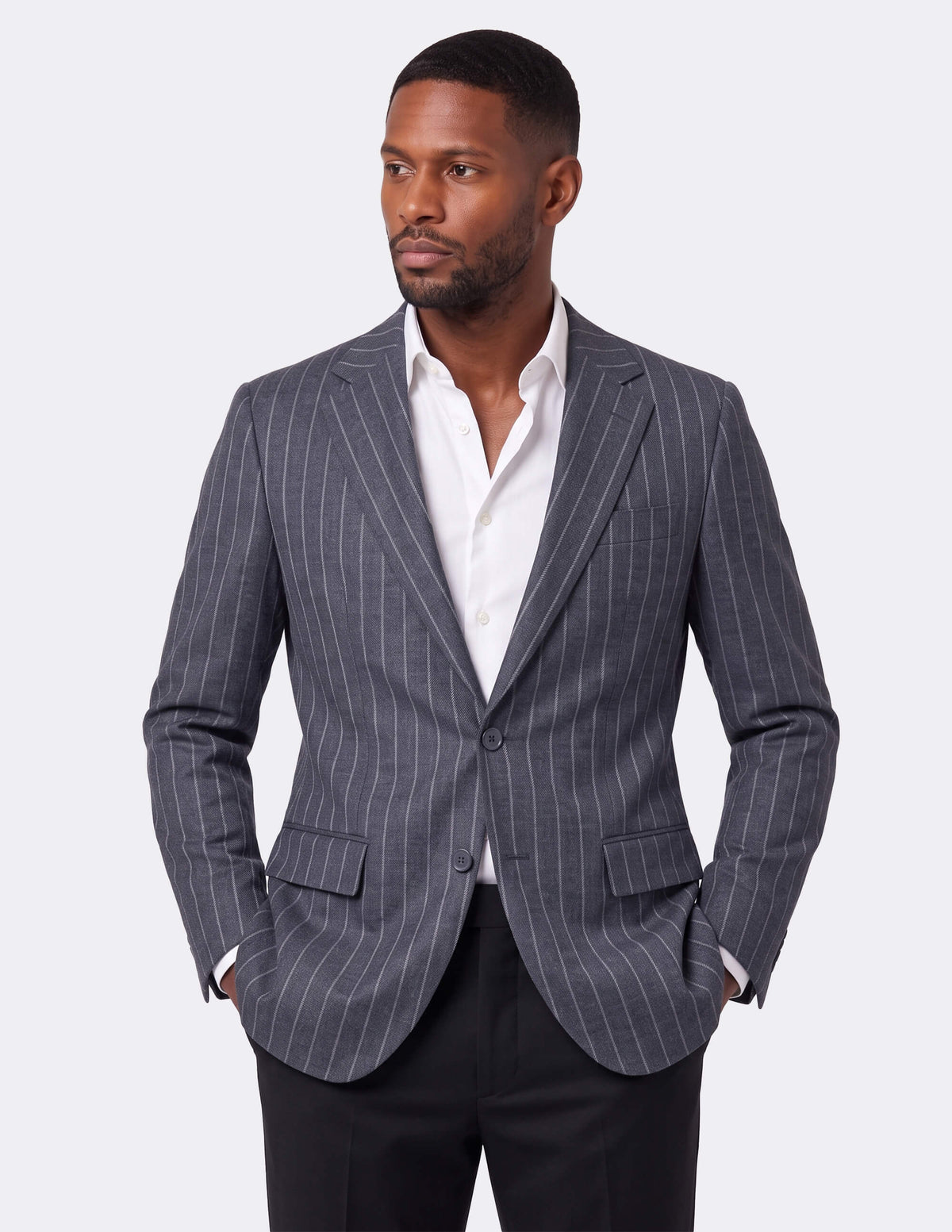 The Argento Rigato Jacket - Samir Bachkami