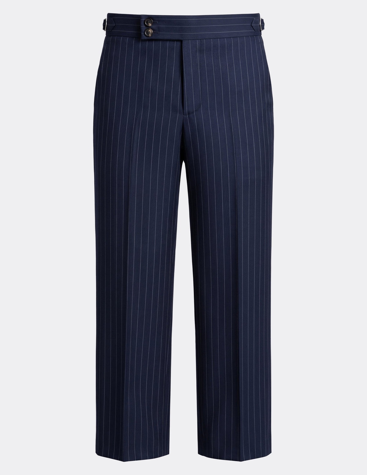The Asti Navy Pinstripe DB Trousers - Samir Bachkami
