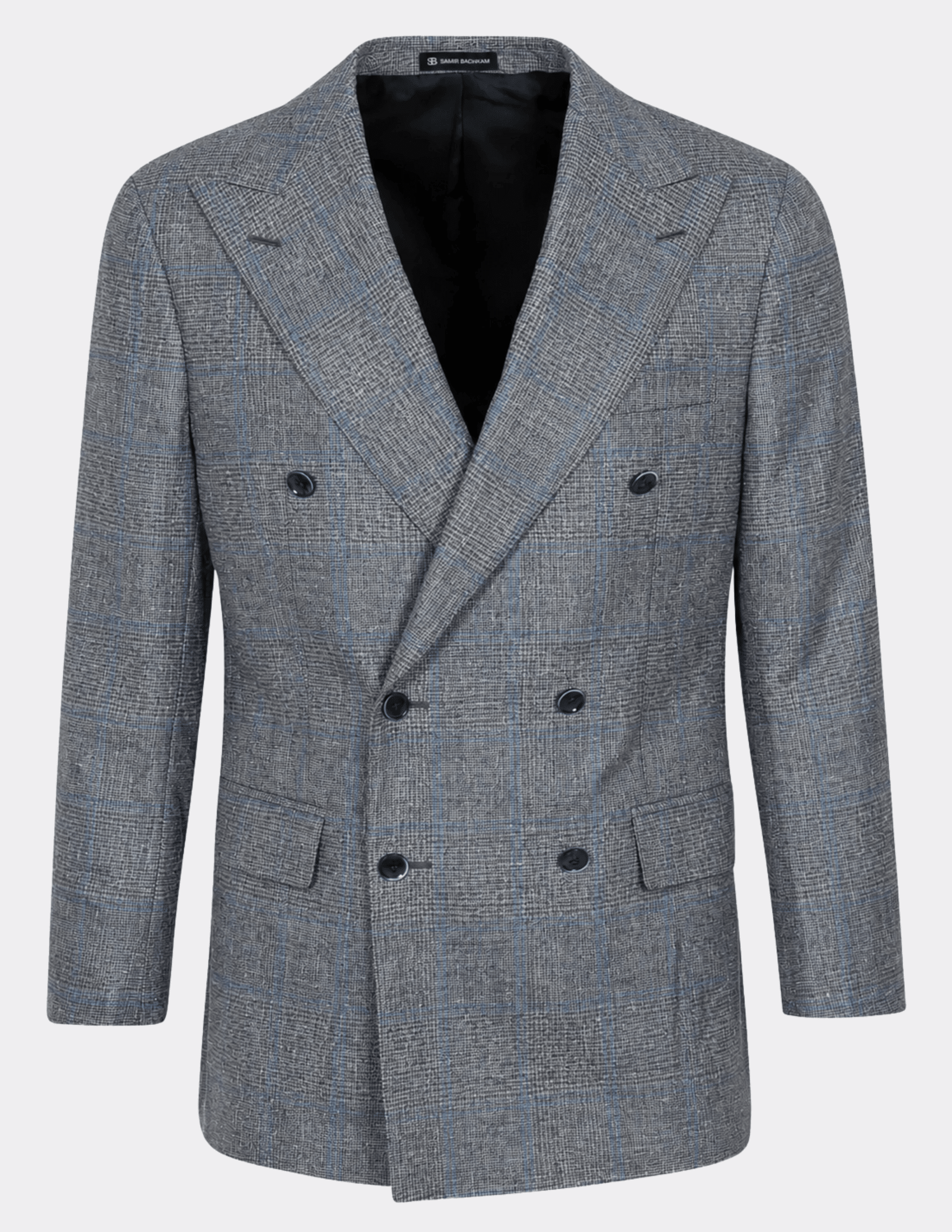 The Bellagio Check Double - Breasted Suit - Samir Bachkami