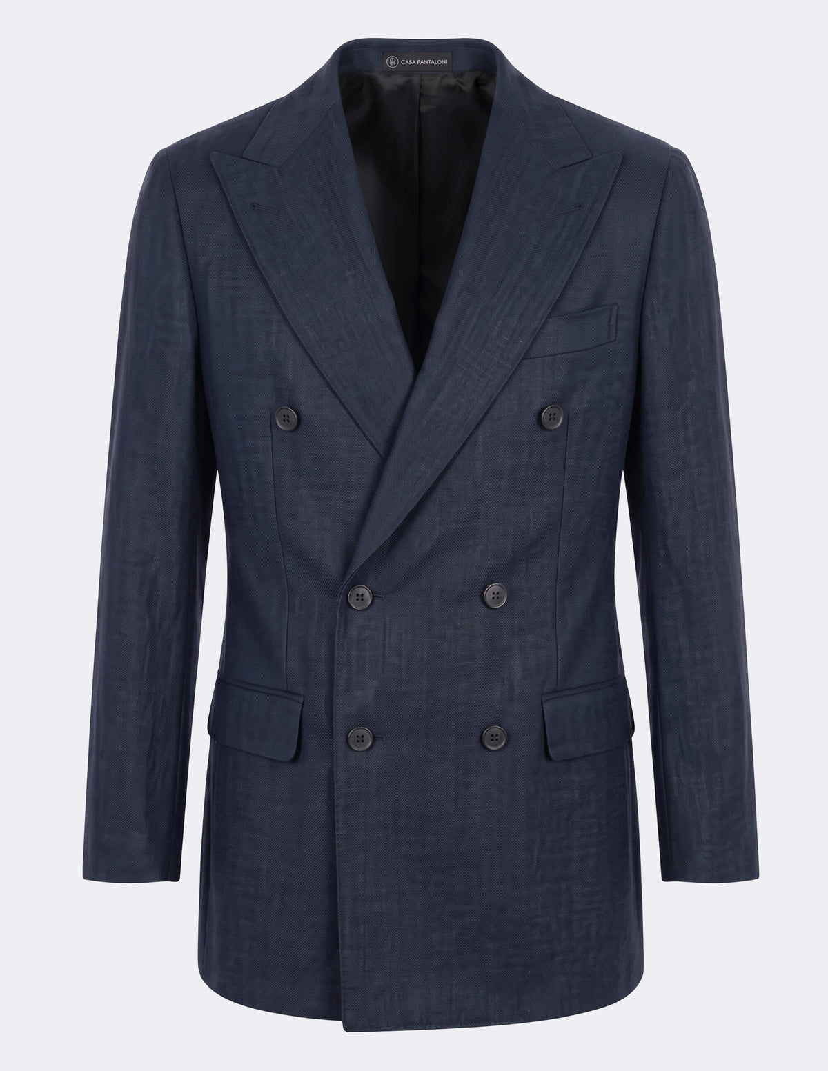 The Blu Ombra Double-Breasted Jacket - Samir Bachkami