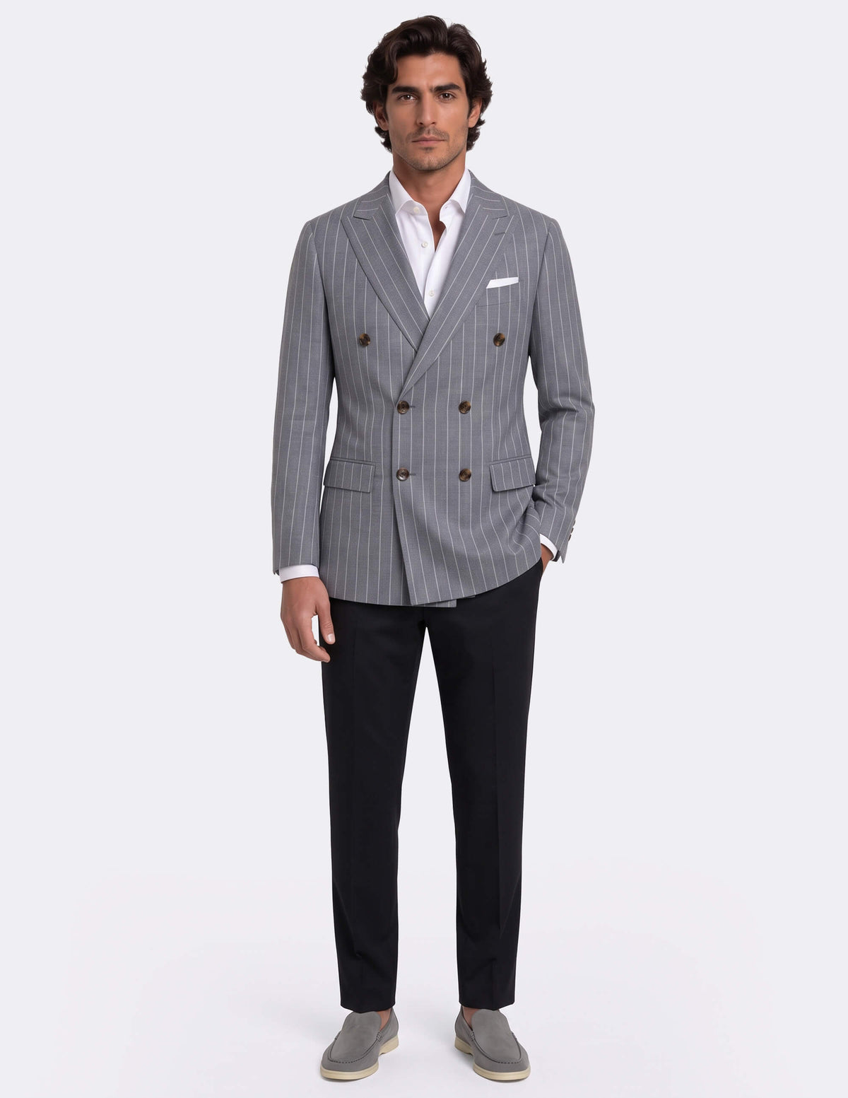 The Brina Double-Breasted Jacket - Samir Bachkami