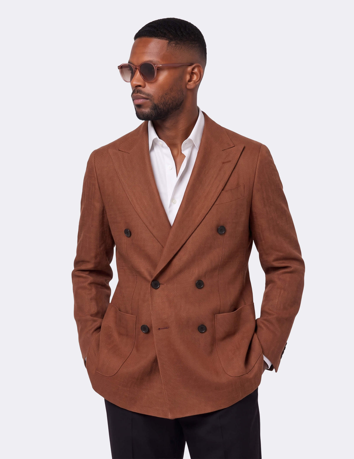 The Bruciato Double-Breasted Jacket - Samir Bachkami