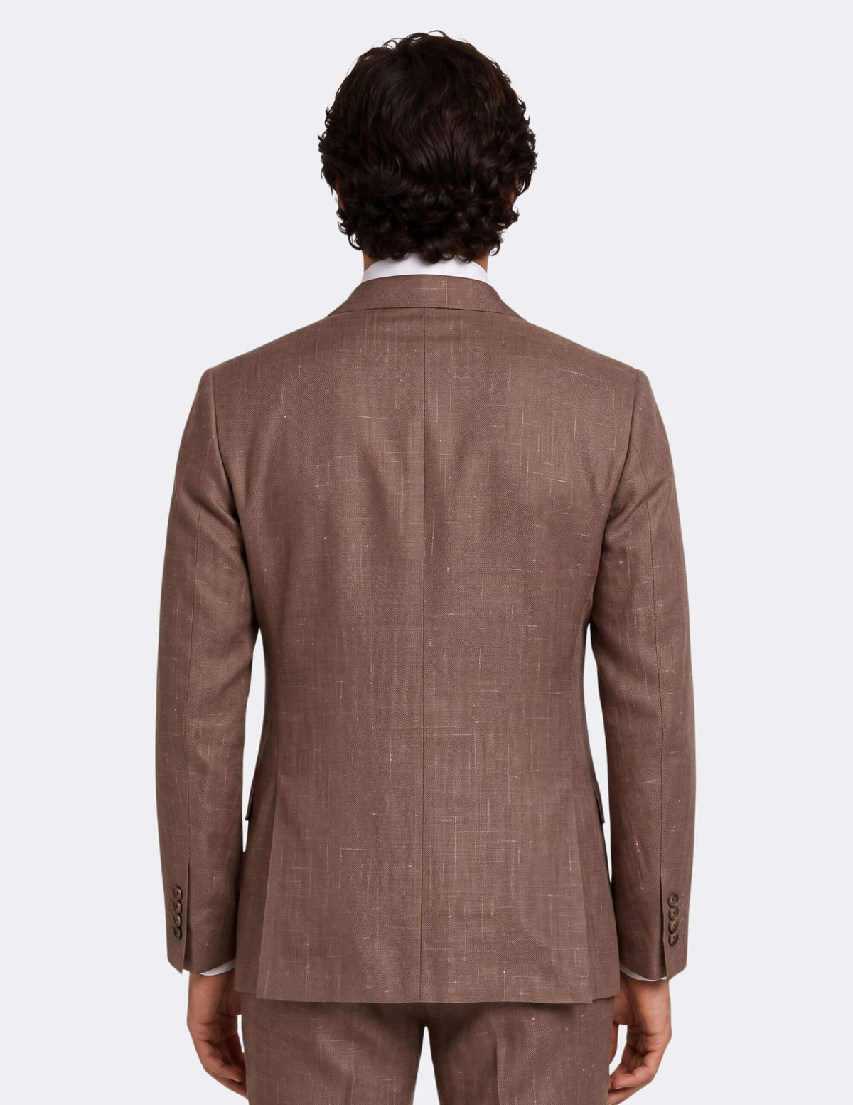 The Brunello Mocha Double-Breasted Suit - Samir Bachkami