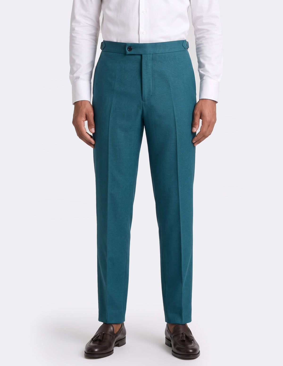The Casvero Petrol Trousers - Samir Bachkami