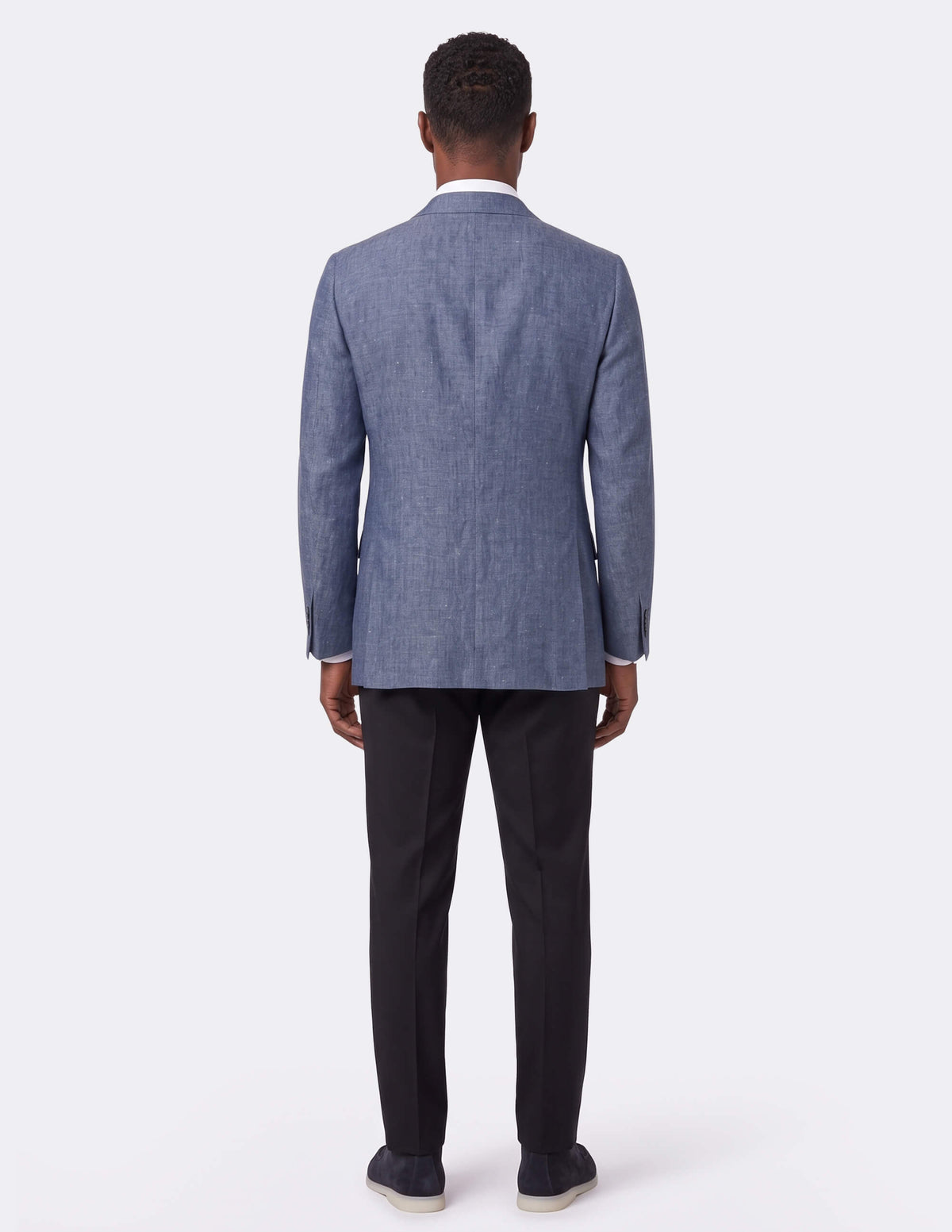 The Cielo d'Ardesia Double-Breasted Jacket - Samir Bachkami
