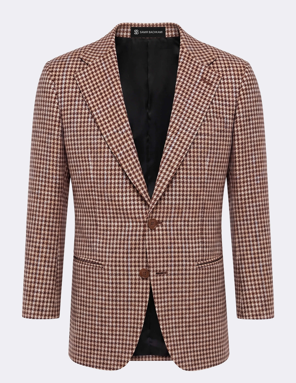 The Corvesso Houndstooth Single-Breasted Jacket - Samir Bachkami