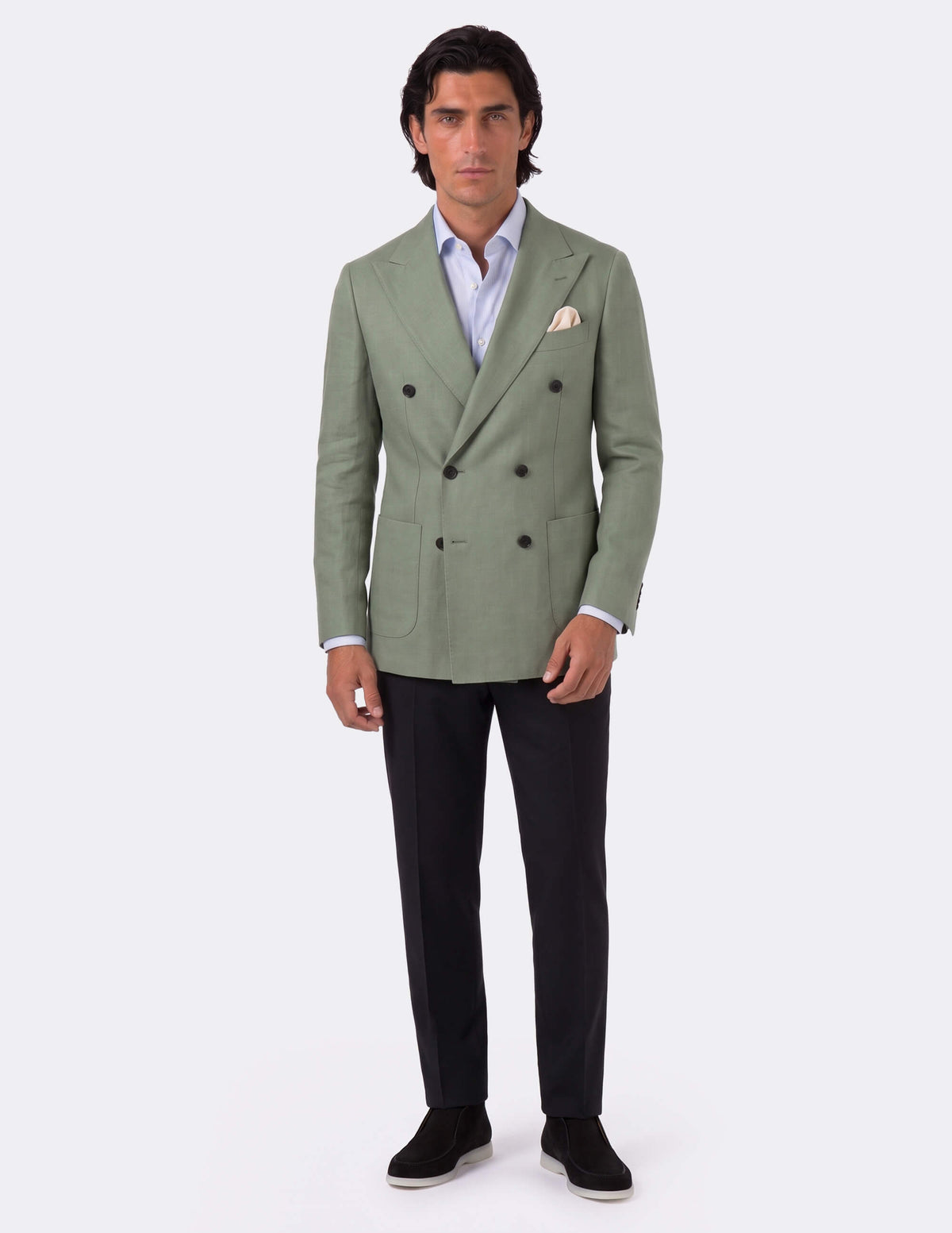 The Eucalipto Double-Breasted Jacket - Samir Bachkami