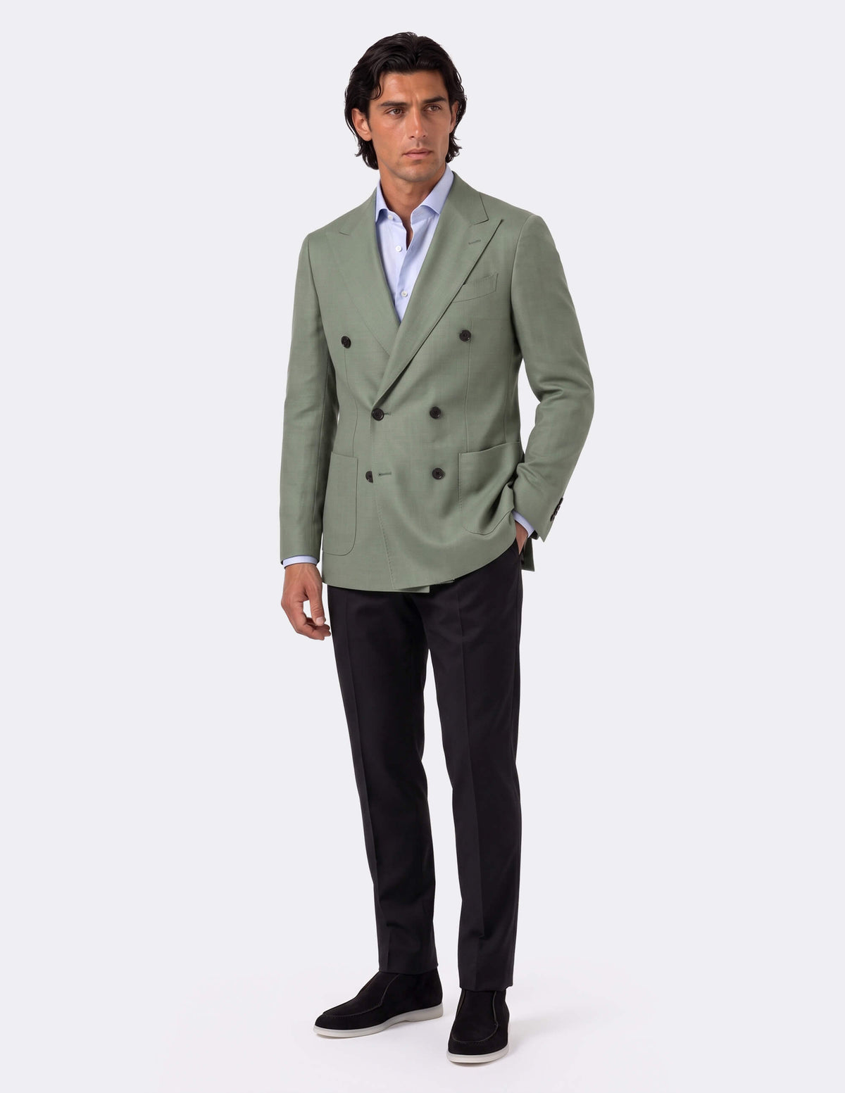 The Eucalipto Double-Breasted Jacket - Samir Bachkami