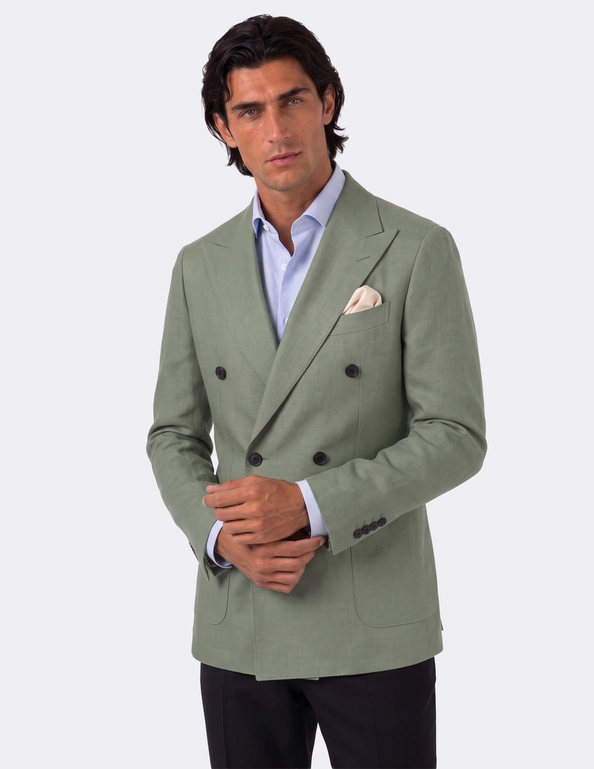 The Eucalipto Double-Breasted Jacket - Samir Bachkami