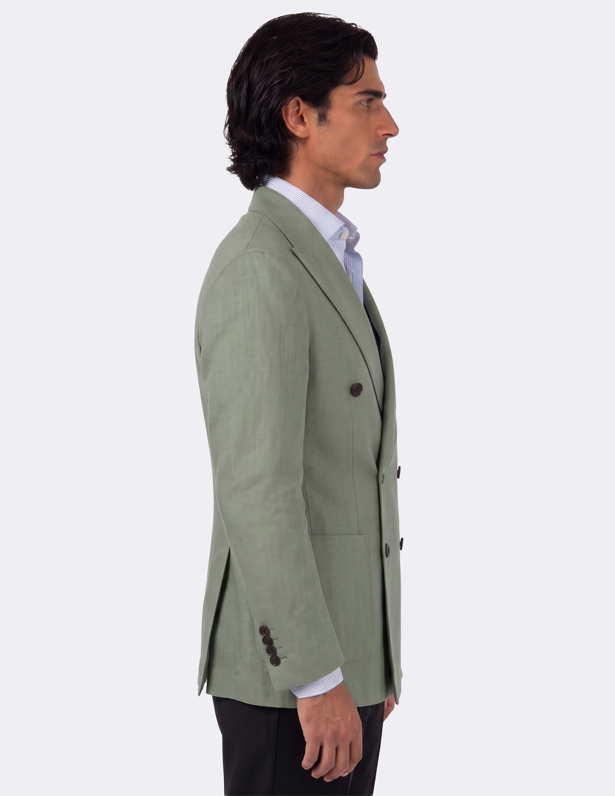 The Eucalipto Double-Breasted Jacket - Samir Bachkami