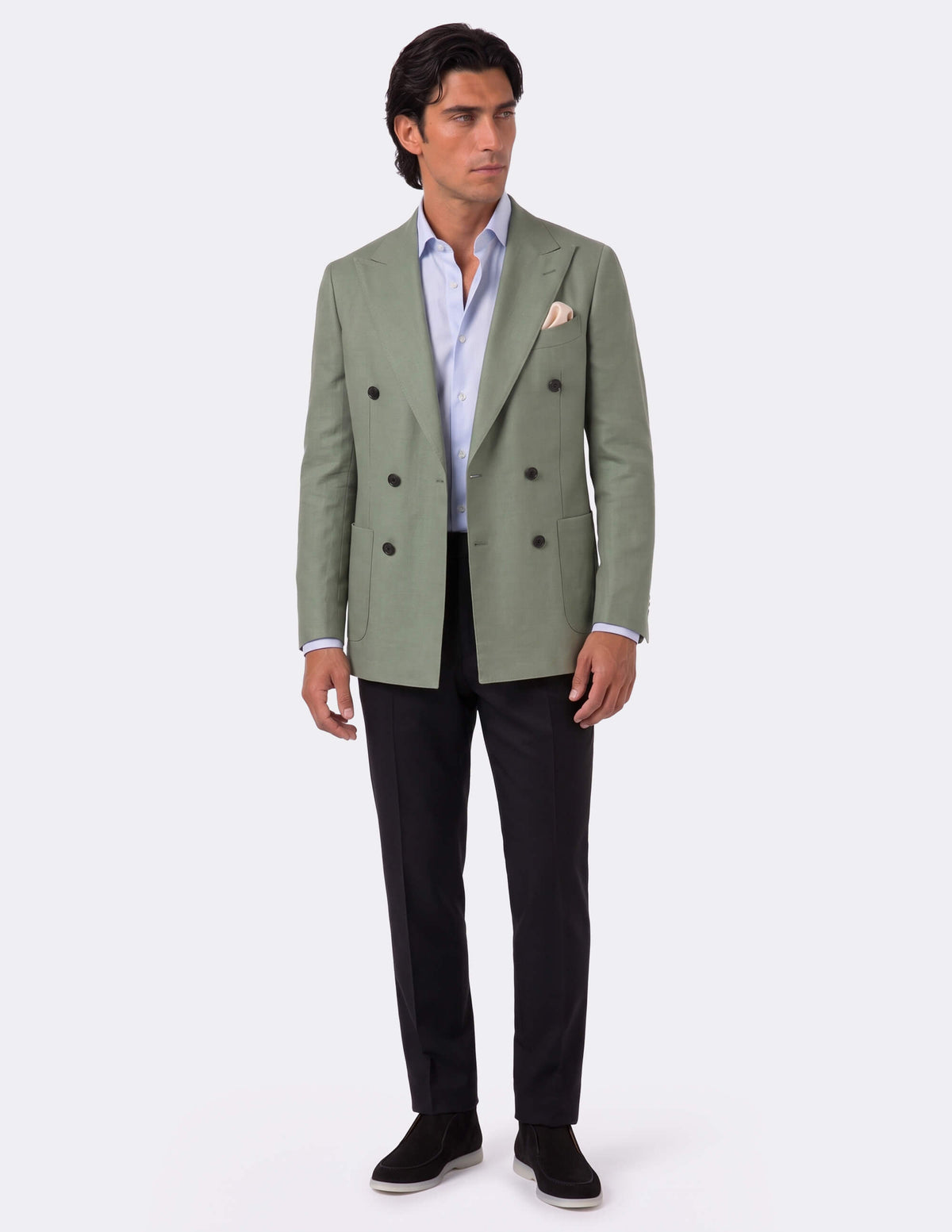The Eucalipto Double-Breasted Jacket - Samir Bachkami
