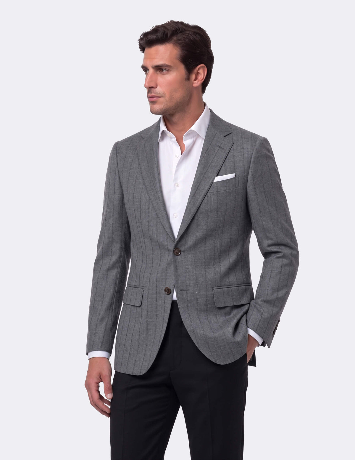 The Fumo Sottile Stripe Jacket - Samir Bachkami
