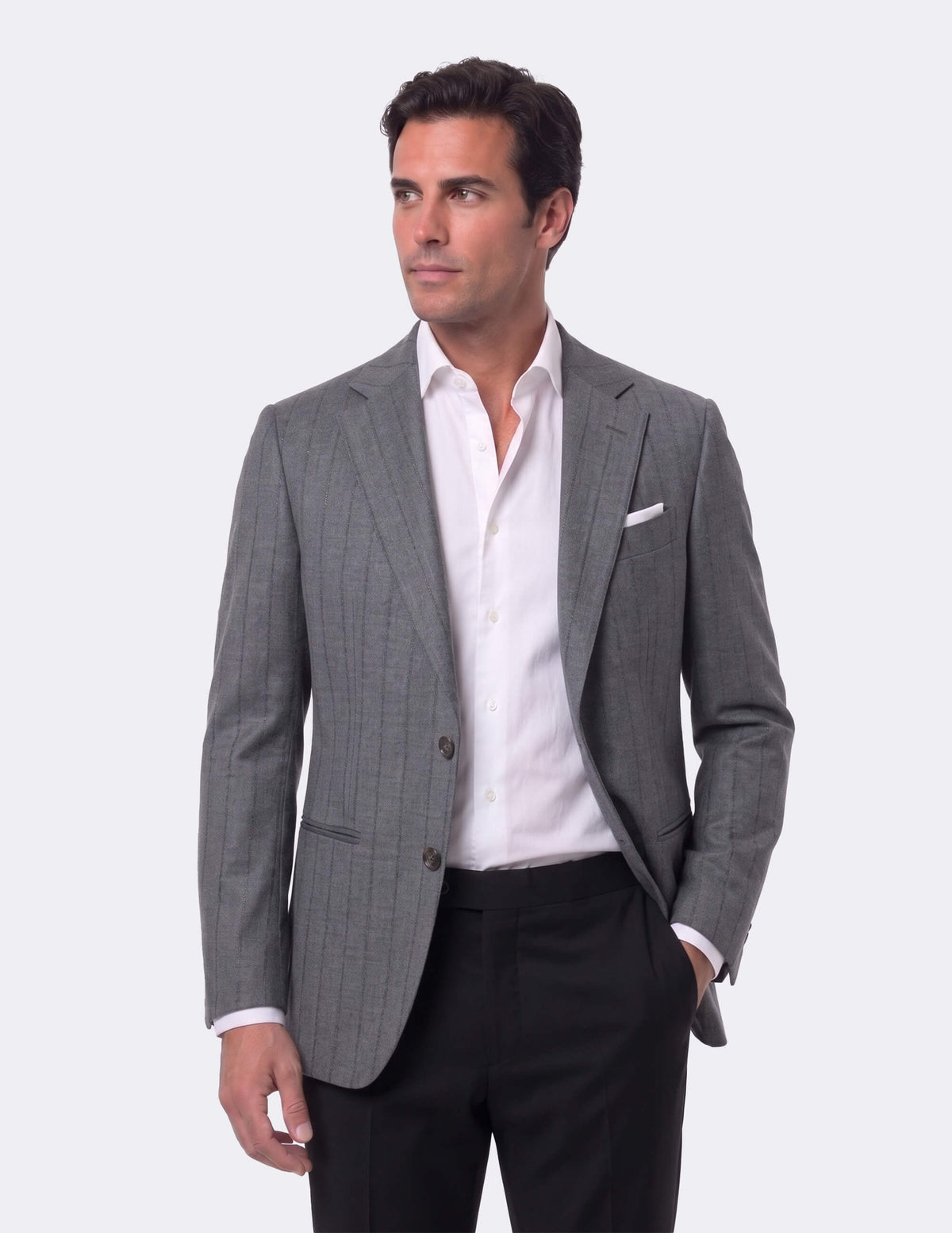 The Fumo Sottile Stripe Jacket - Samir Bachkami