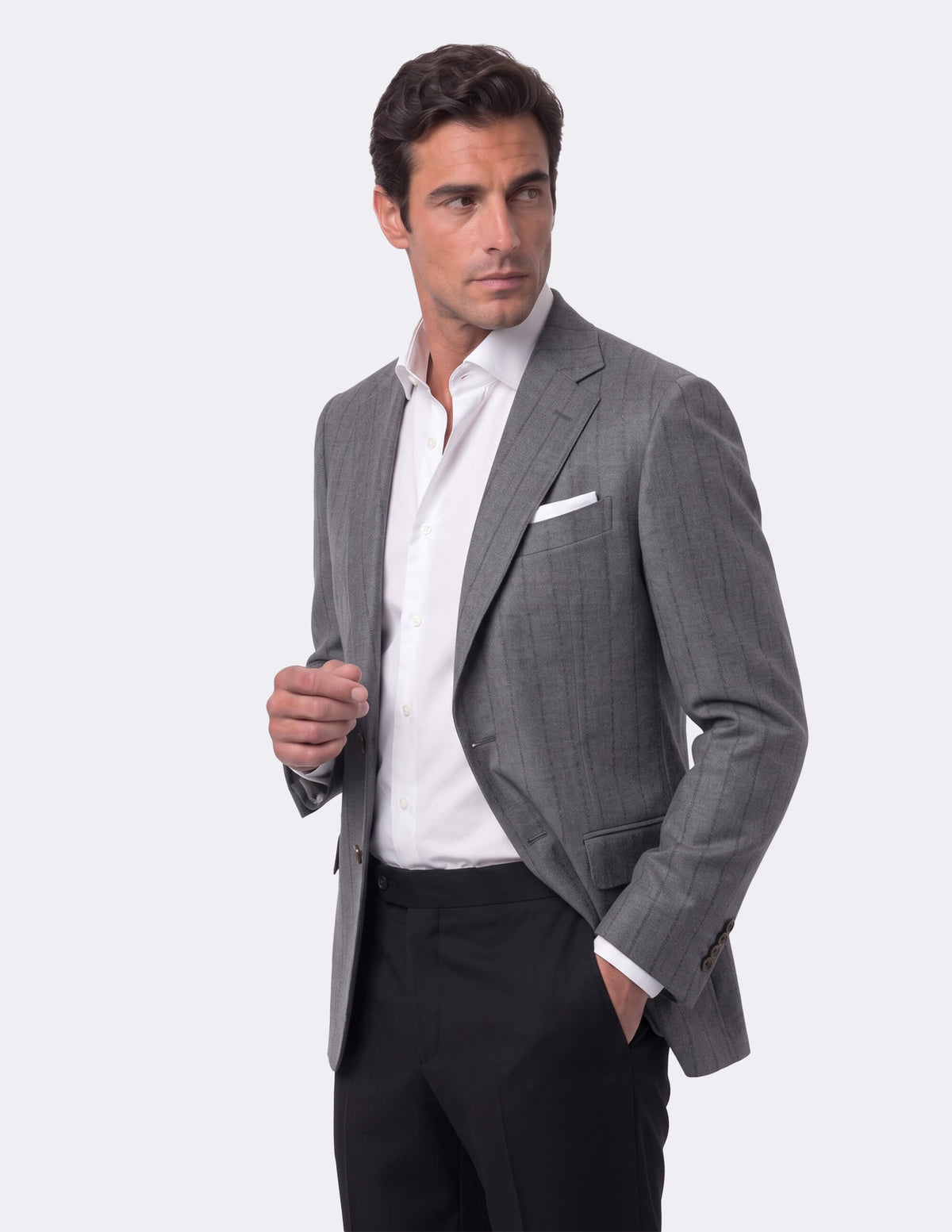 The Fumo Sottile Stripe Jacket - Samir Bachkami