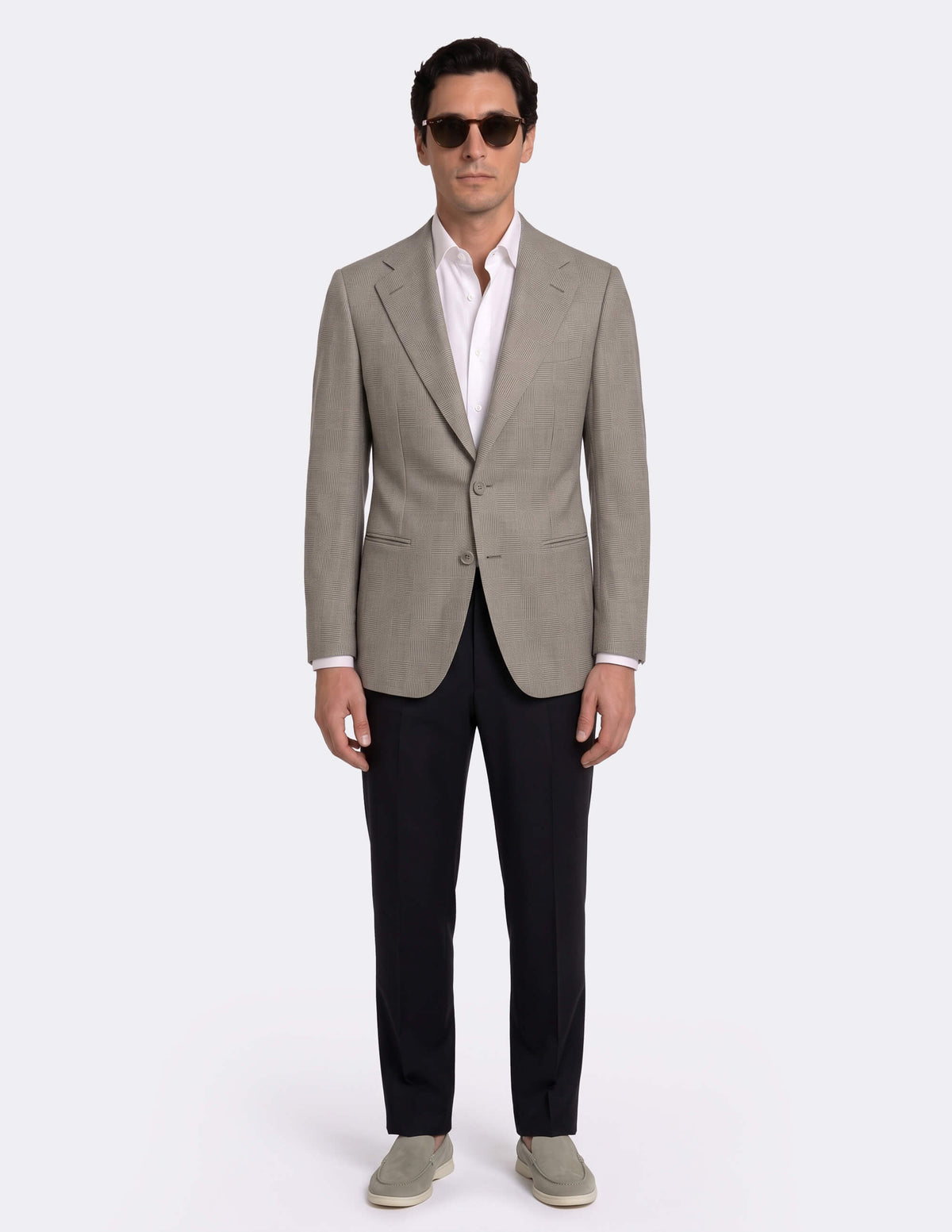 The Luvesso Stone Single-Breasted Jacket - Samir Bachkami