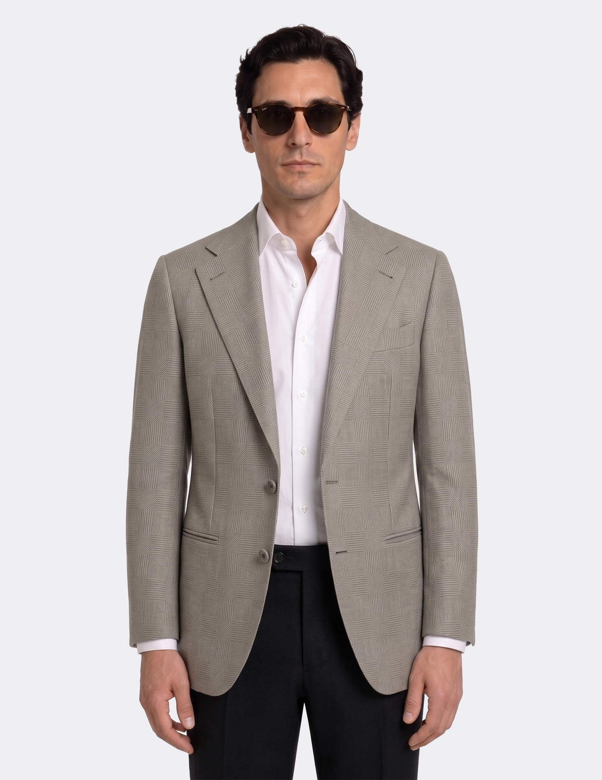 The Luvesso Stone Single-Breasted Jacket - Samir Bachkami