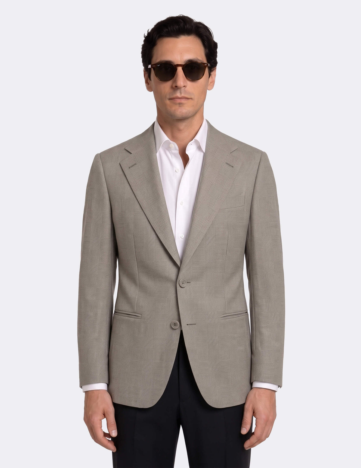 The Luvesso Stone Single-Breasted Jacket - Samir Bachkami