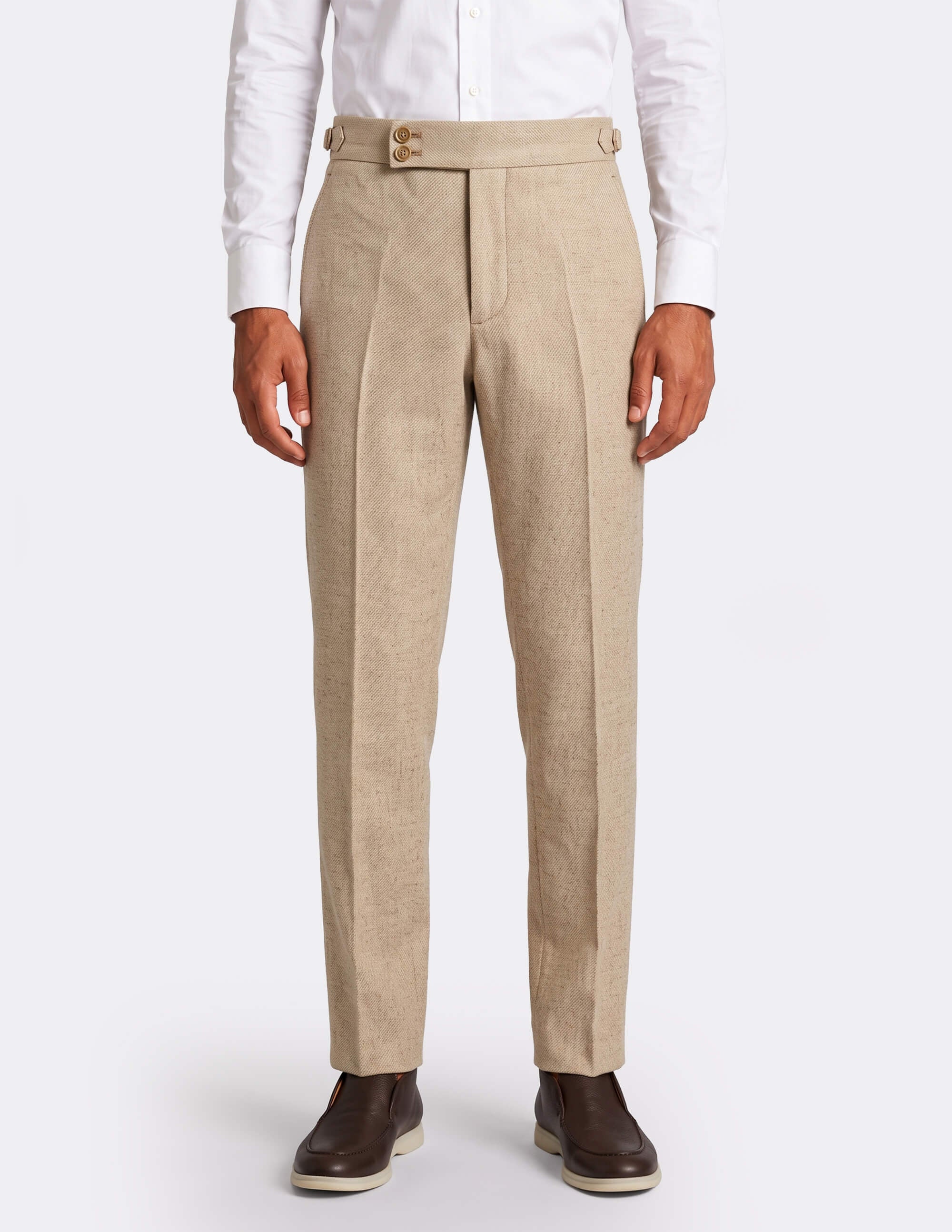 The Matera Sand DB Trousers - Samir Bachkami