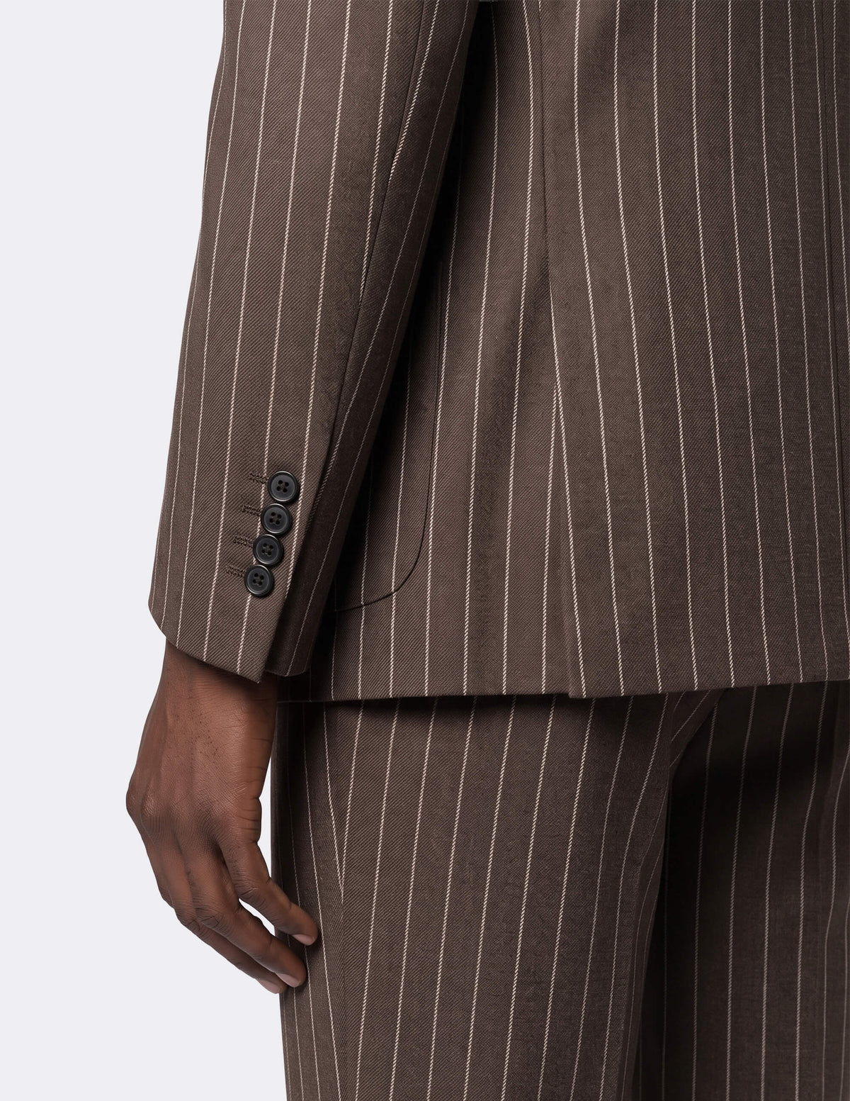The Milano Stripe Double-Breasted Suit - Samir Bachkami