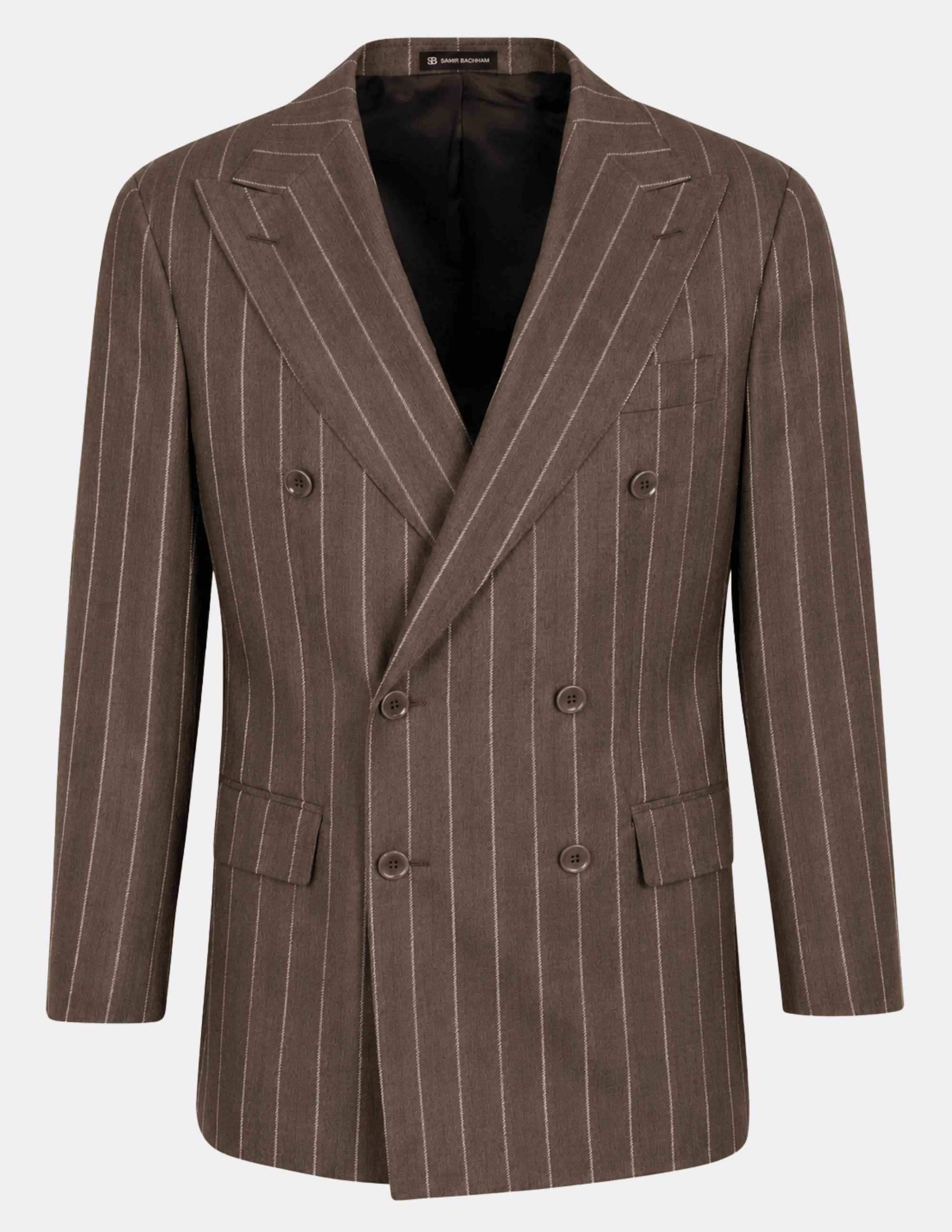 The Milano Stripe Double - Breasted Suit - Samir Bachkami