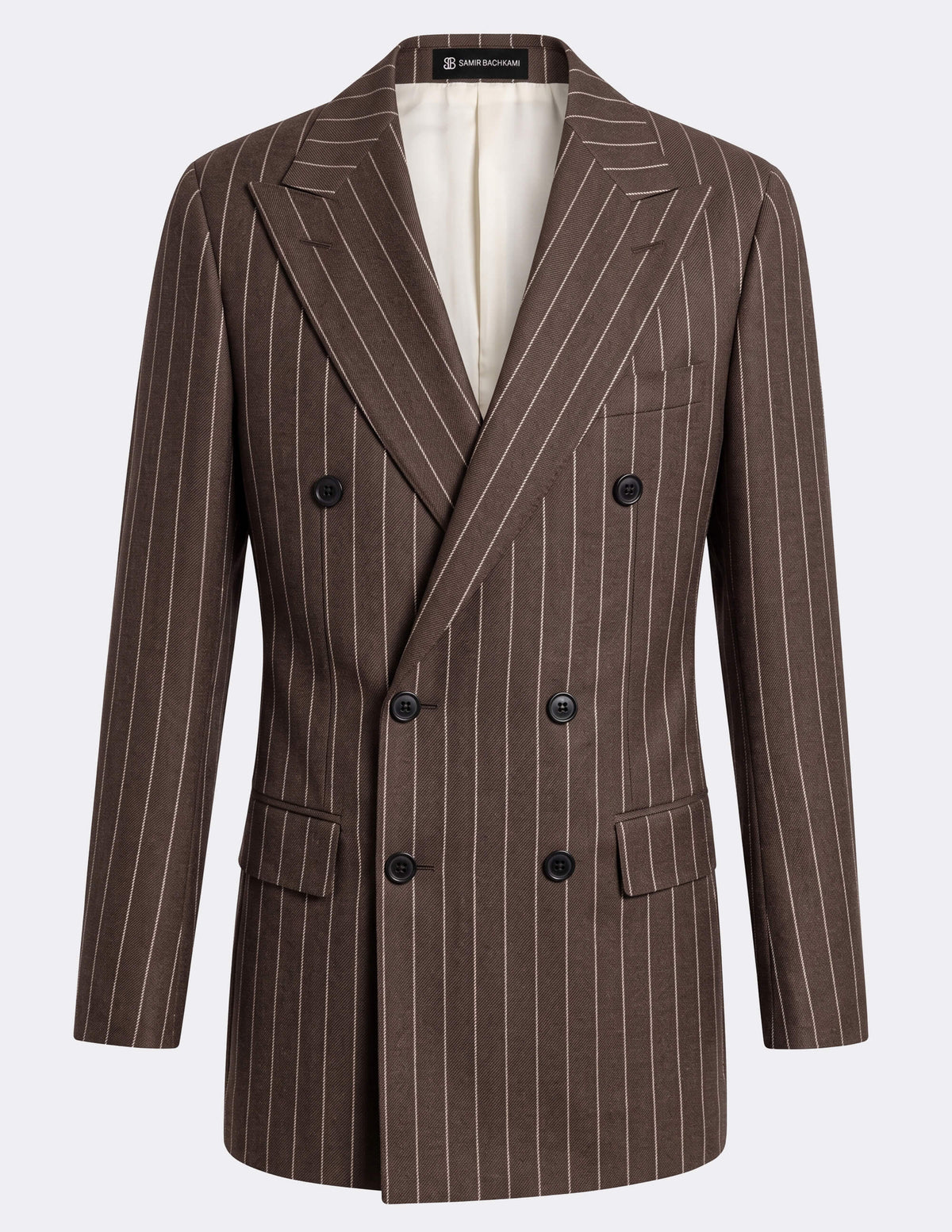 The Milano Stripe Double-Breasted Suit - Samir Bachkami