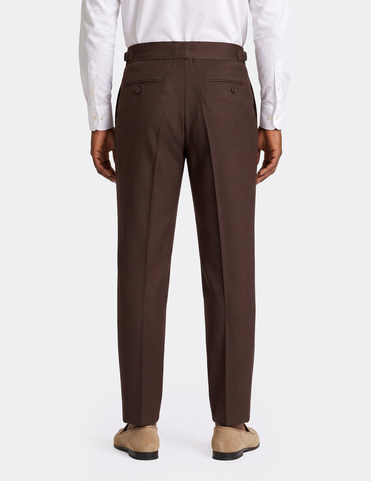 The Modena Dark Chocolate DB Trousers - Samir Bachkami