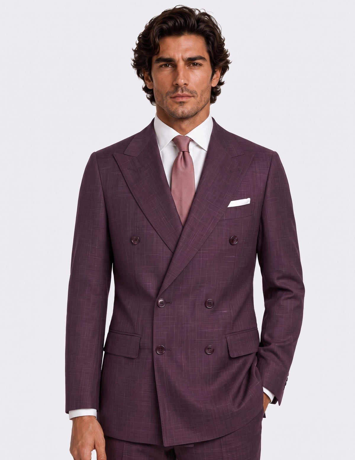 The Monteluce Double-Breasted Suit - Samir Bachkami