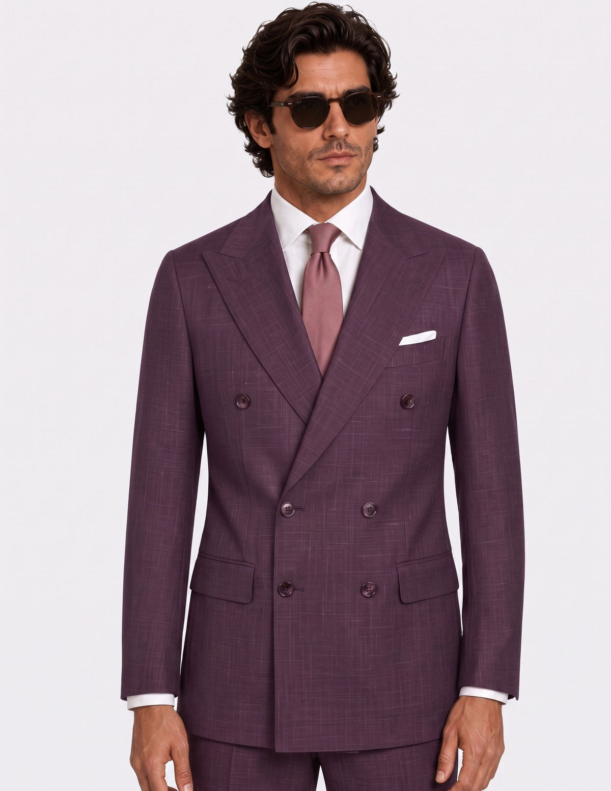 The Monteluce Double-Breasted Suit - Samir Bachkami