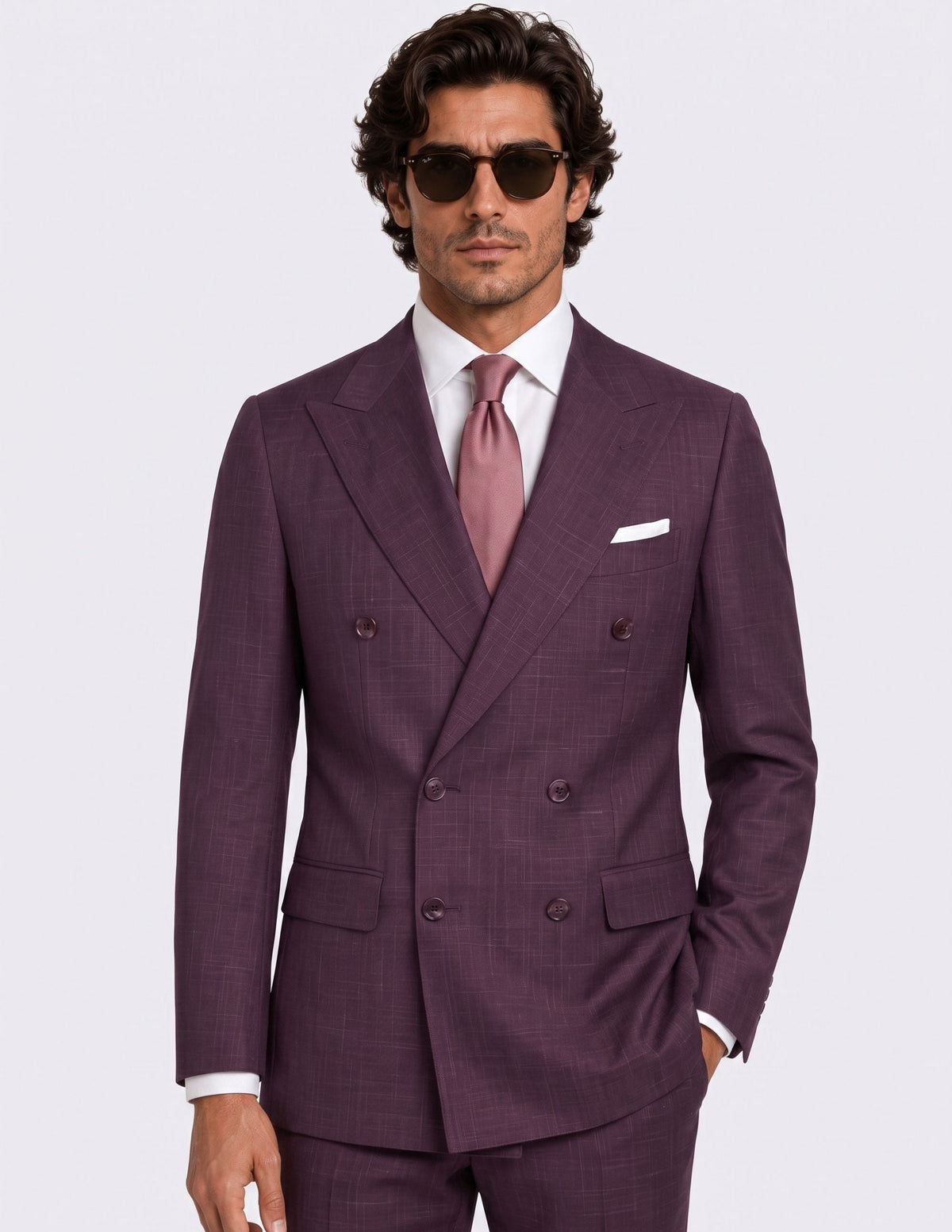 The Monteluce Double-Breasted Suit - Samir Bachkami