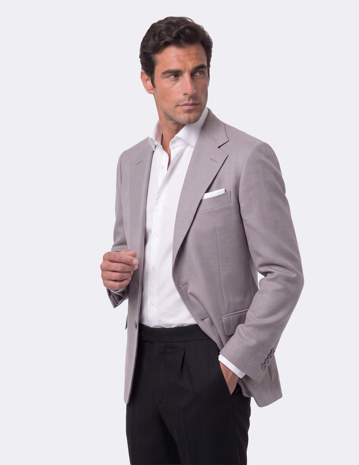The Nebbia Lilla Single-Breasted Jacket - Samir Bachkami