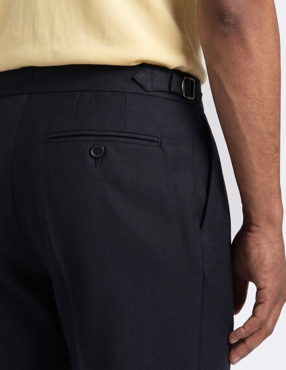 The Neralto Black Wide-Leg Trousers - Samir Bachkami
