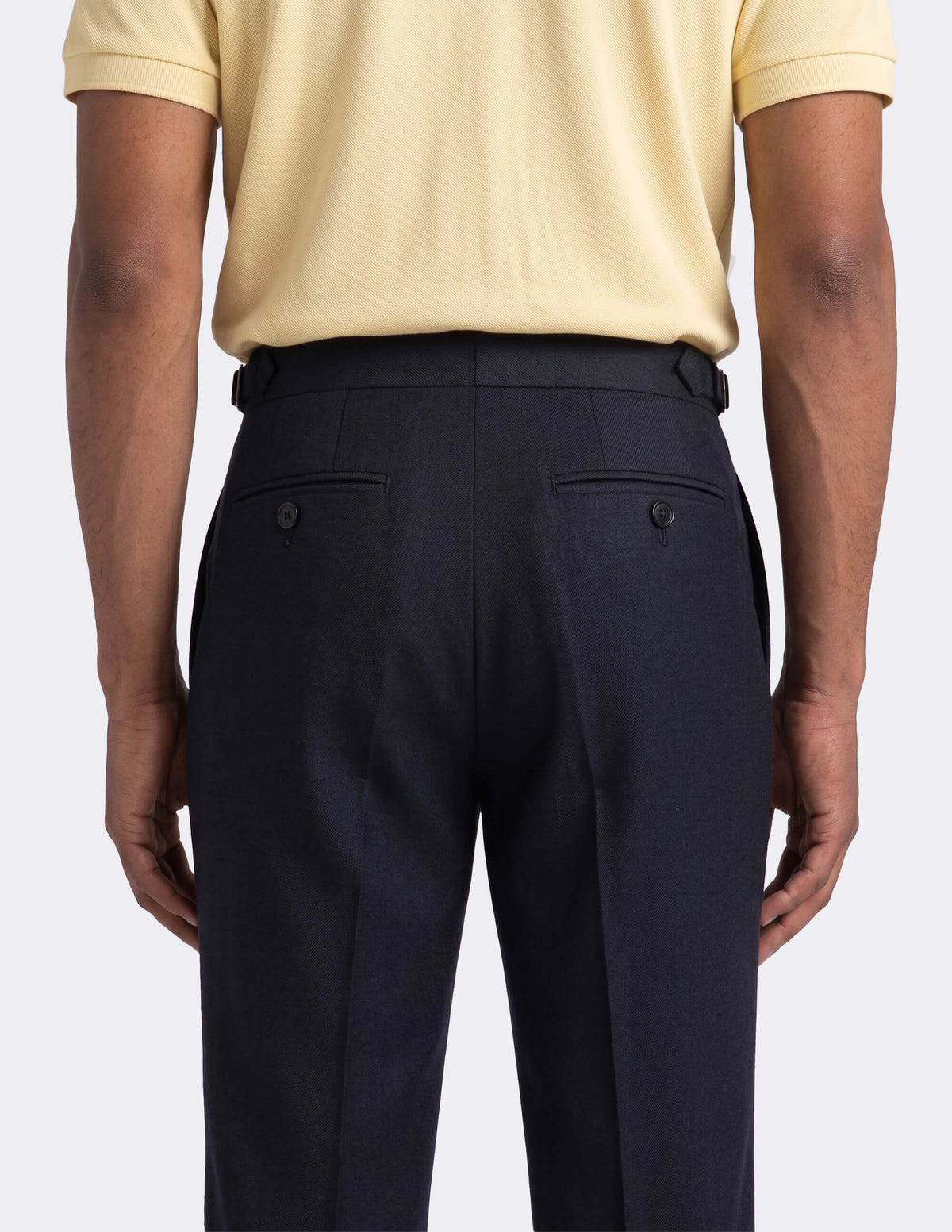 The Neralto Black Wide-Leg Trousers - Samir Bachkami