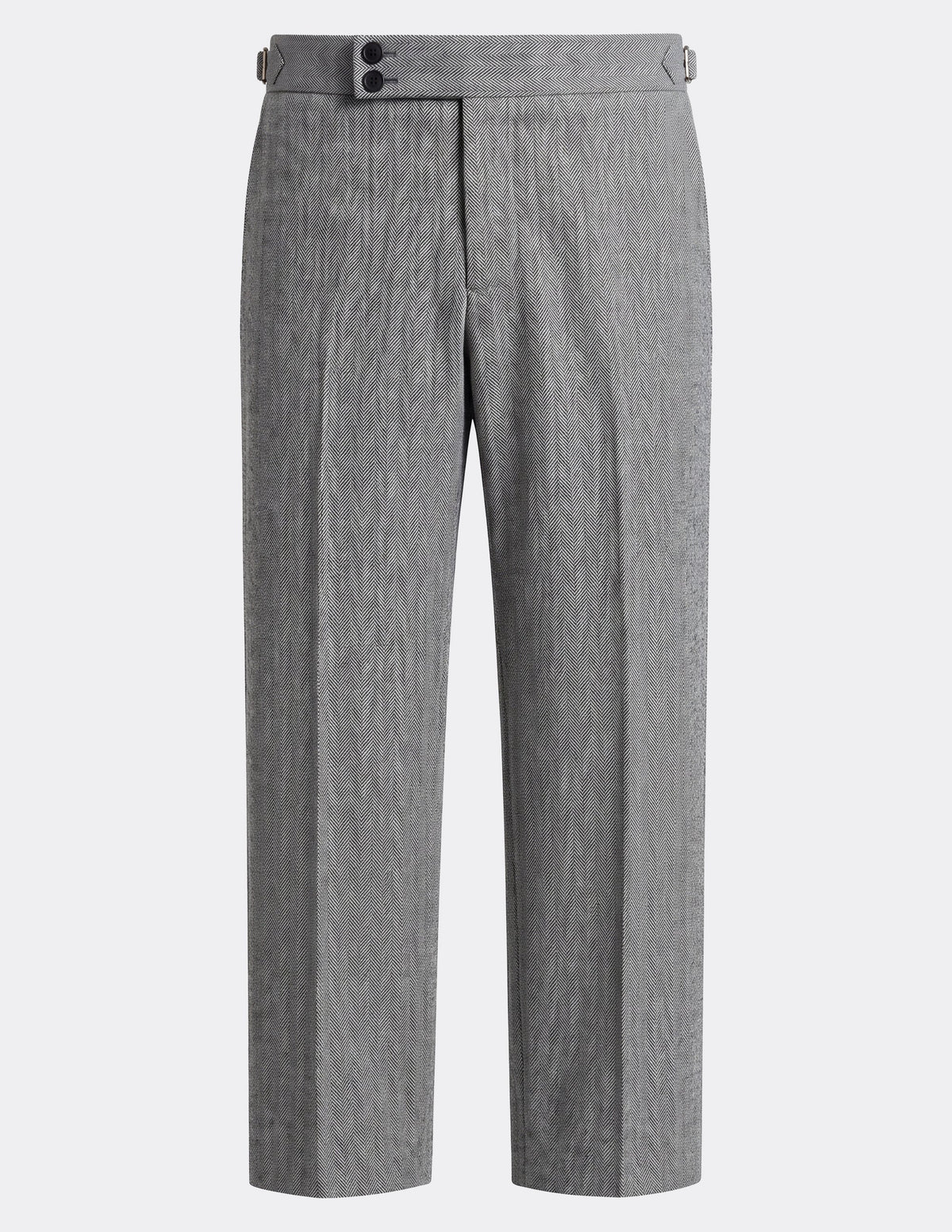 The Oxford Grey DB Trouser - Samir Bachkami