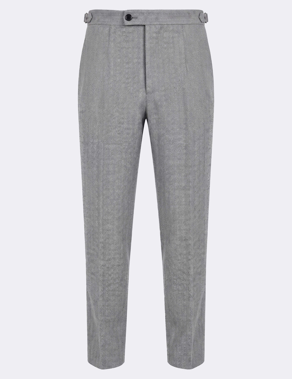 The Oxford Grey Double-Breasted Suit - Samir Bachkami