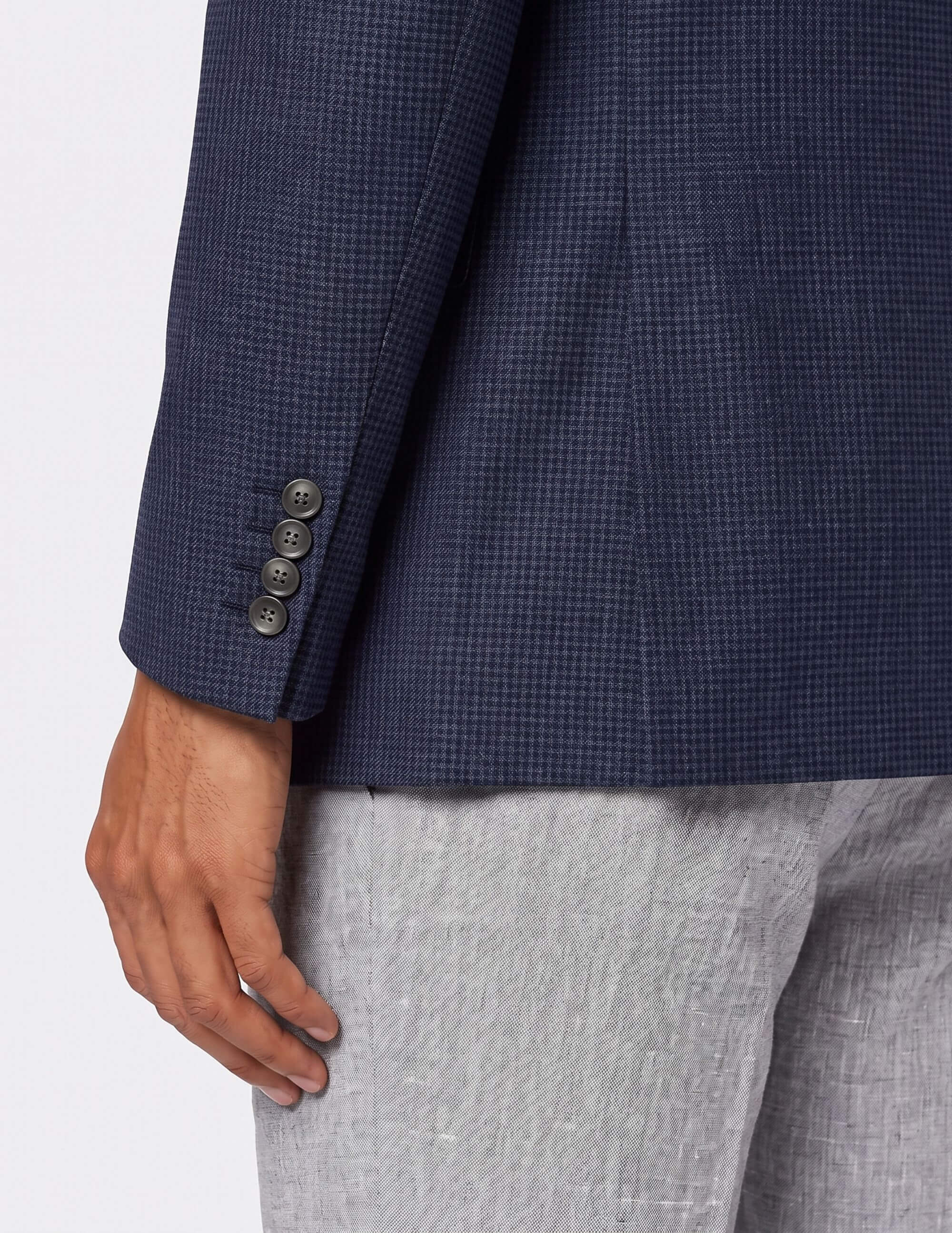 The Piemonte Navy Jacket - Samir Bachkami