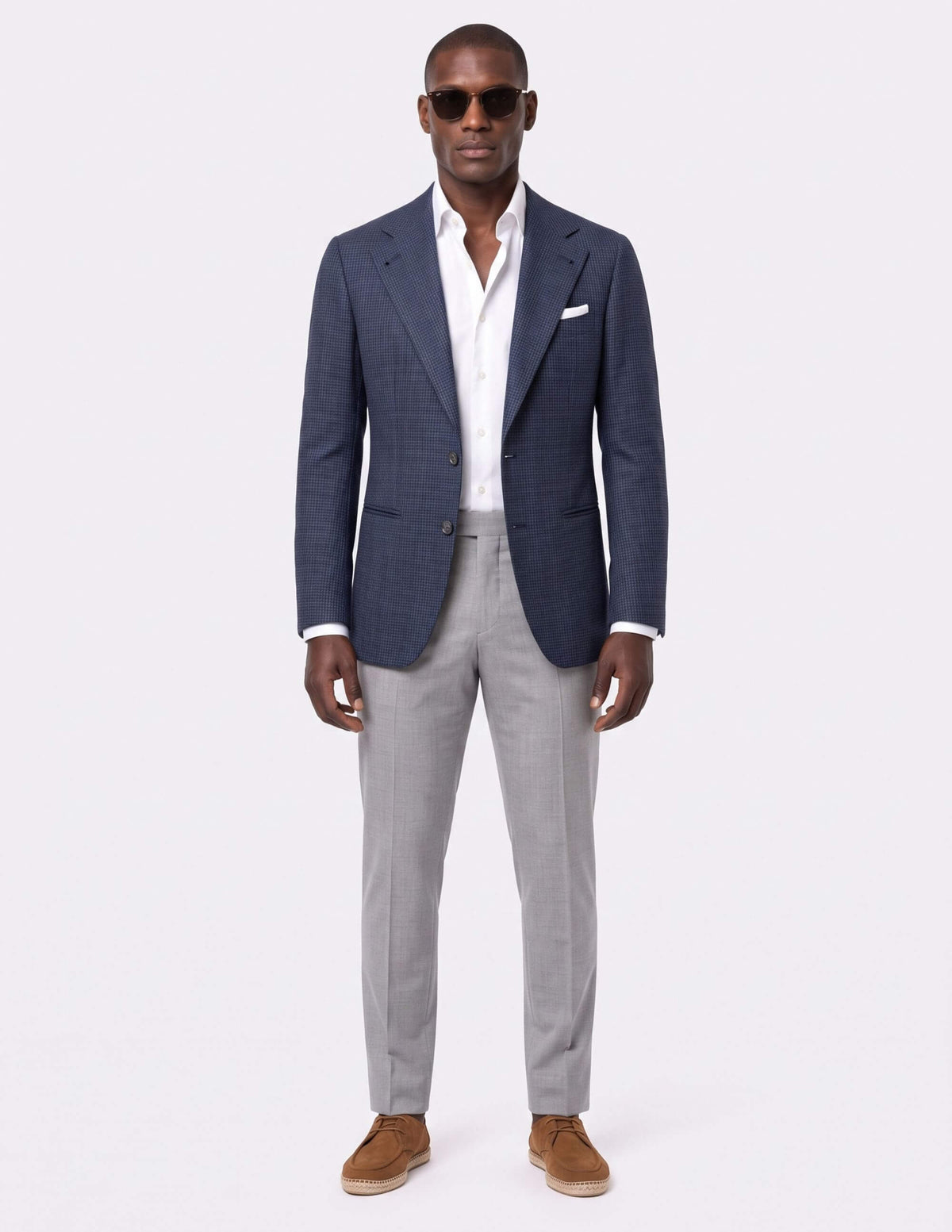The Piemonte Navy Jacket - Samir Bachkami