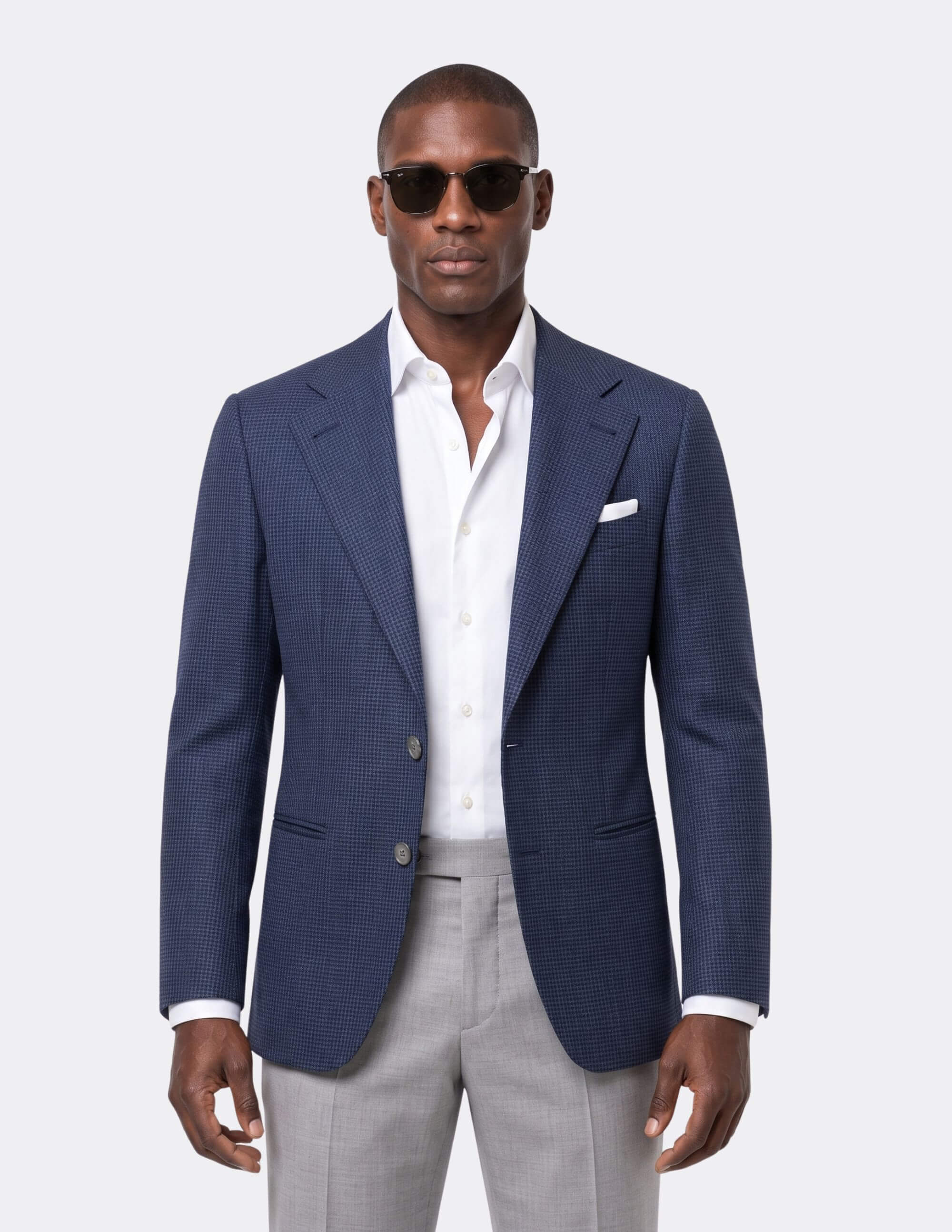 The Piemonte Navy Jacket - Samir Bachkami