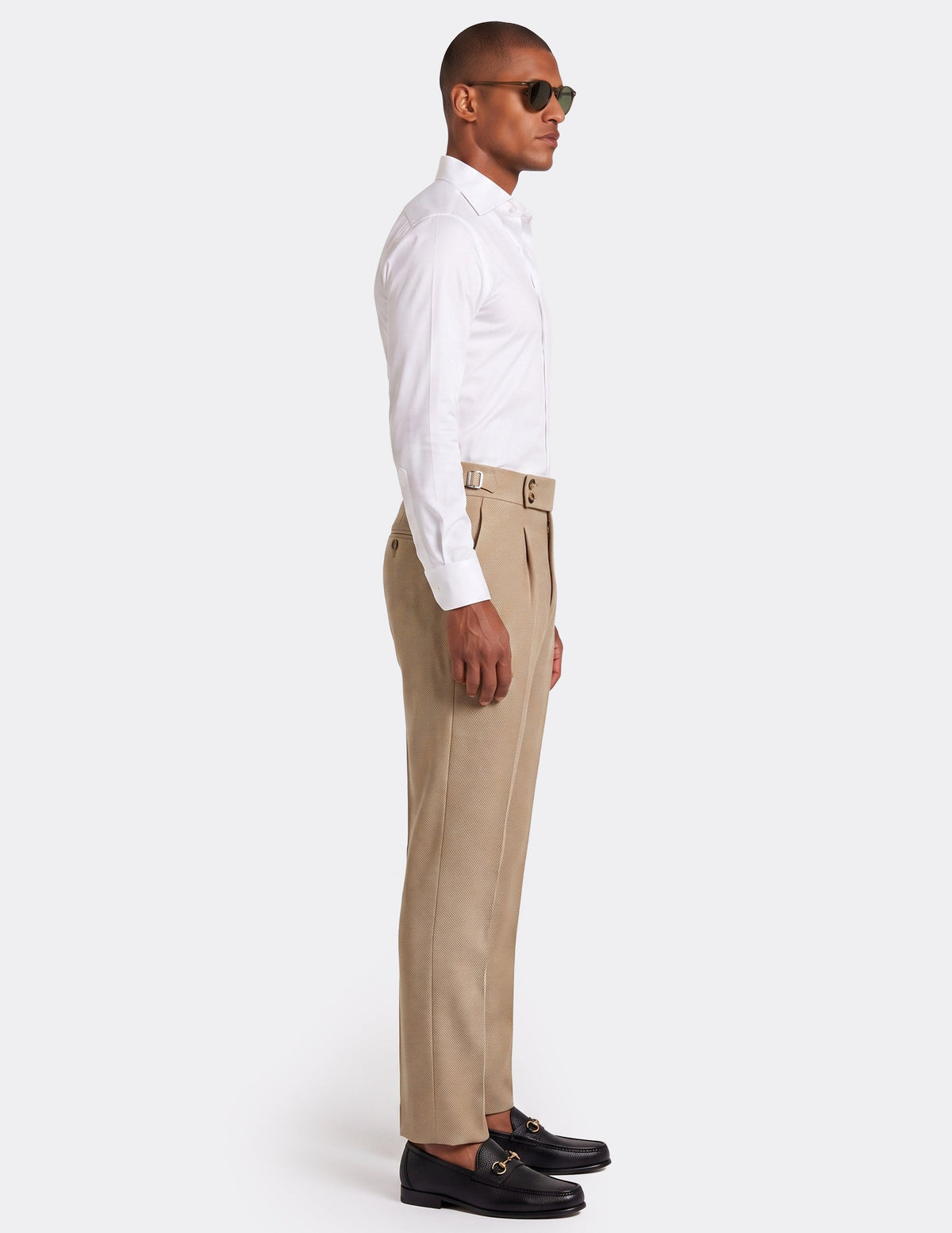 The Ravello Sand DB Trousers - Samir Bachkami