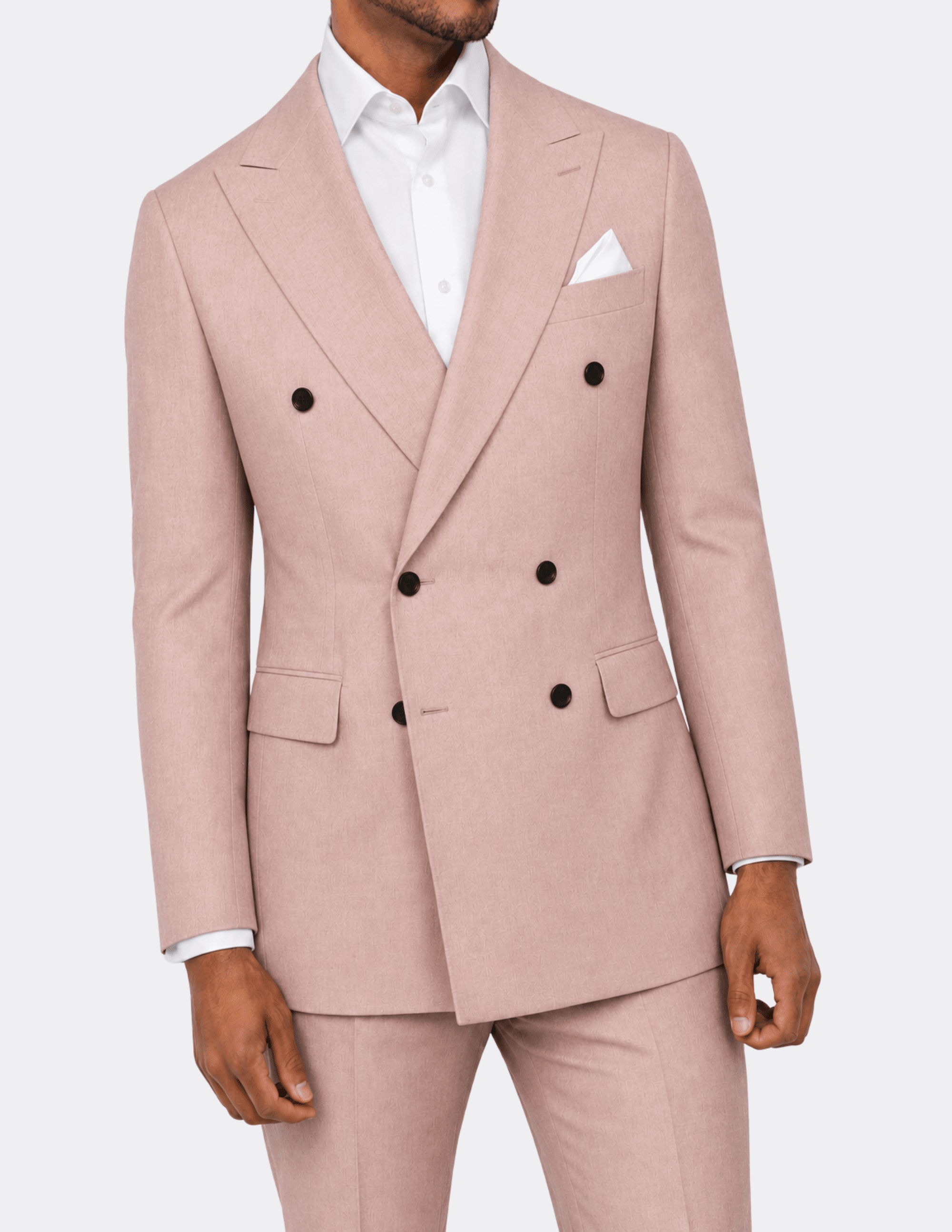 The Riviera Rose Double - Breasted Suit - Samir Bachkami