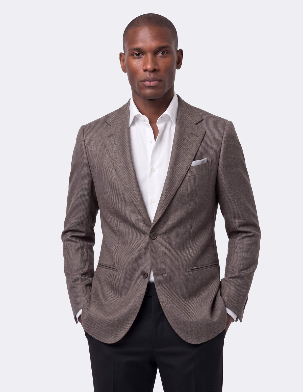 The Solvani Taupe Jacket - Samir Bachkami