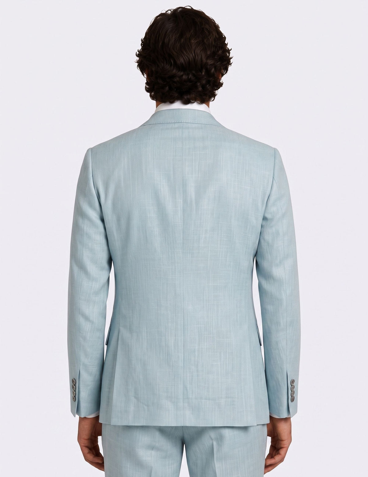 The Taormina Blue Double-Breasted Suit - Samir Bachkami
