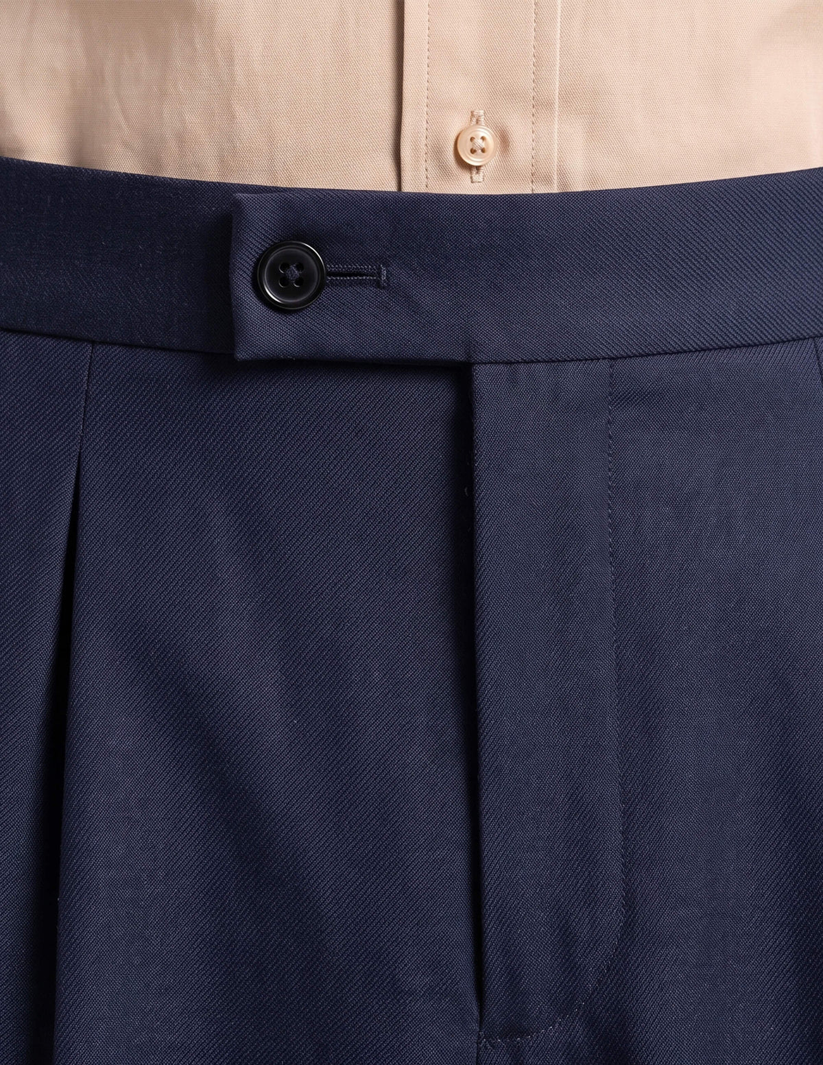 The Tervino Blue Wide-Leg Trousers - Samir Bachkami