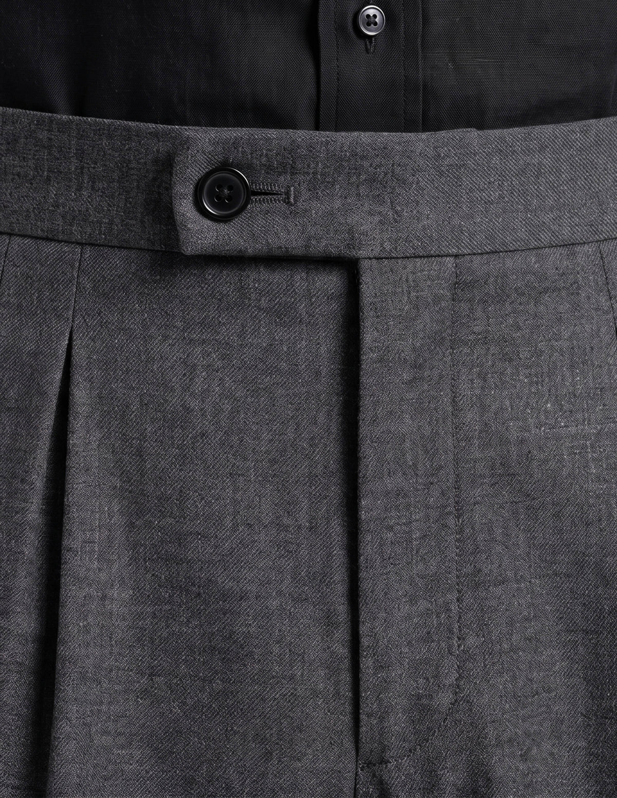 The Velsaro Grey Wide-Leg Trousers - Samir Bachkami
